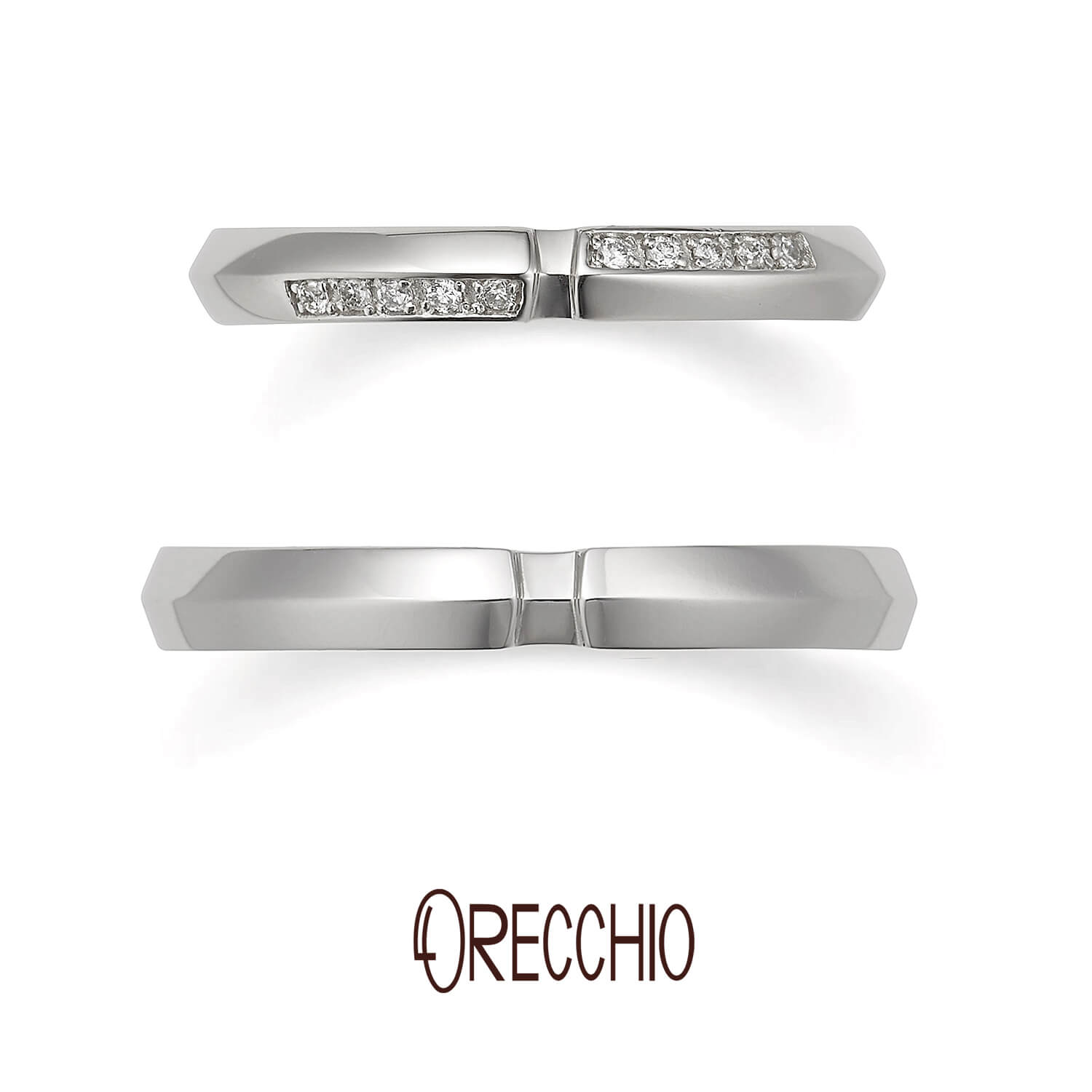 ORECCHIOオレッキオの結婚指輪monacoモナコMM-2006とMM-2005