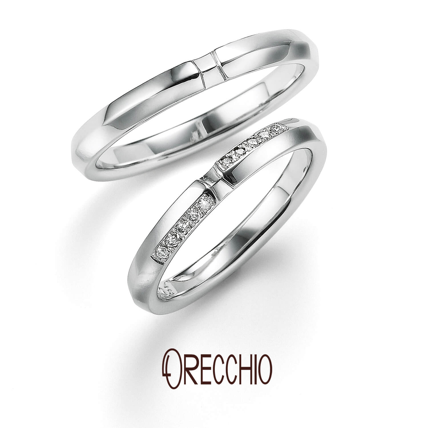 ORECCHIOオレッキオの結婚指輪monacoモナコMM-2006とMM-2005