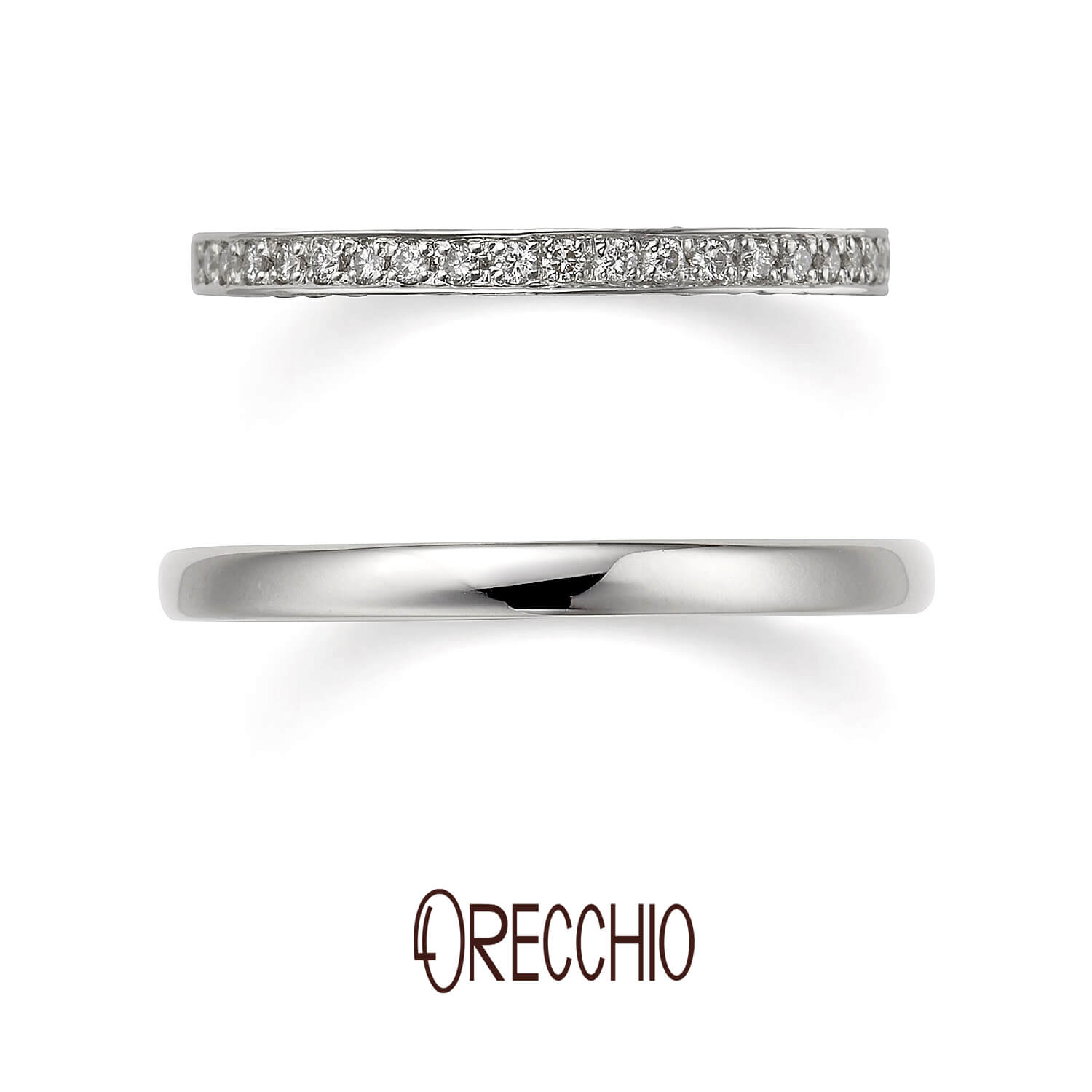 ORECCHIOオレッキオの結婚指輪pipiピピPM-2402とPM-2401
