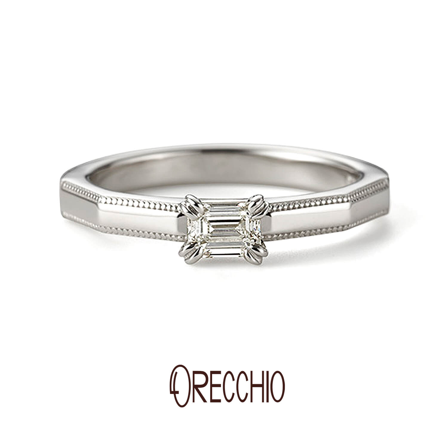 ORECCHIOオレッキオの婚約指輪safariサファリFE-1204
