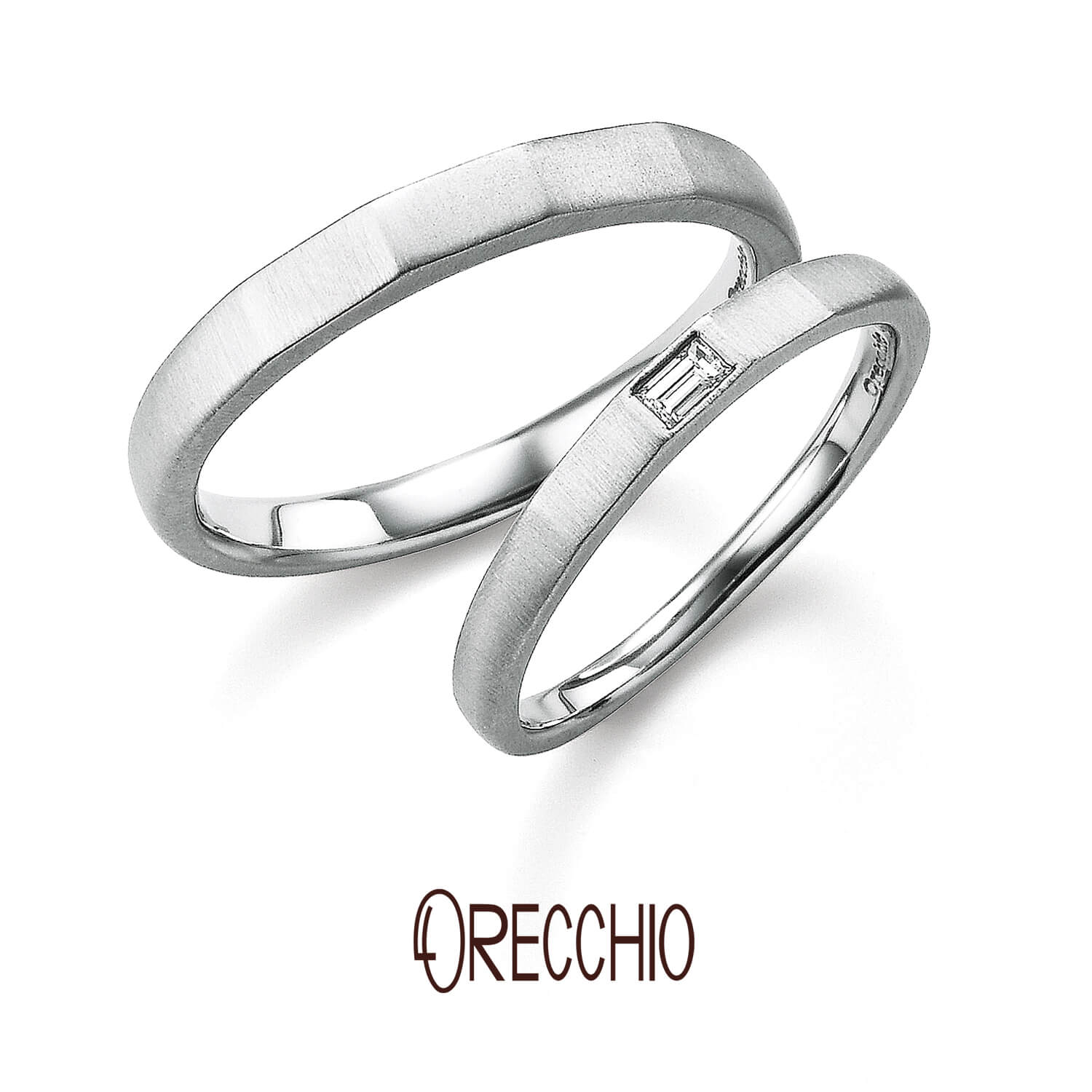 ORECCHIOオレッキオの結婚指輪safariサファリFM-2204とFM-2203
