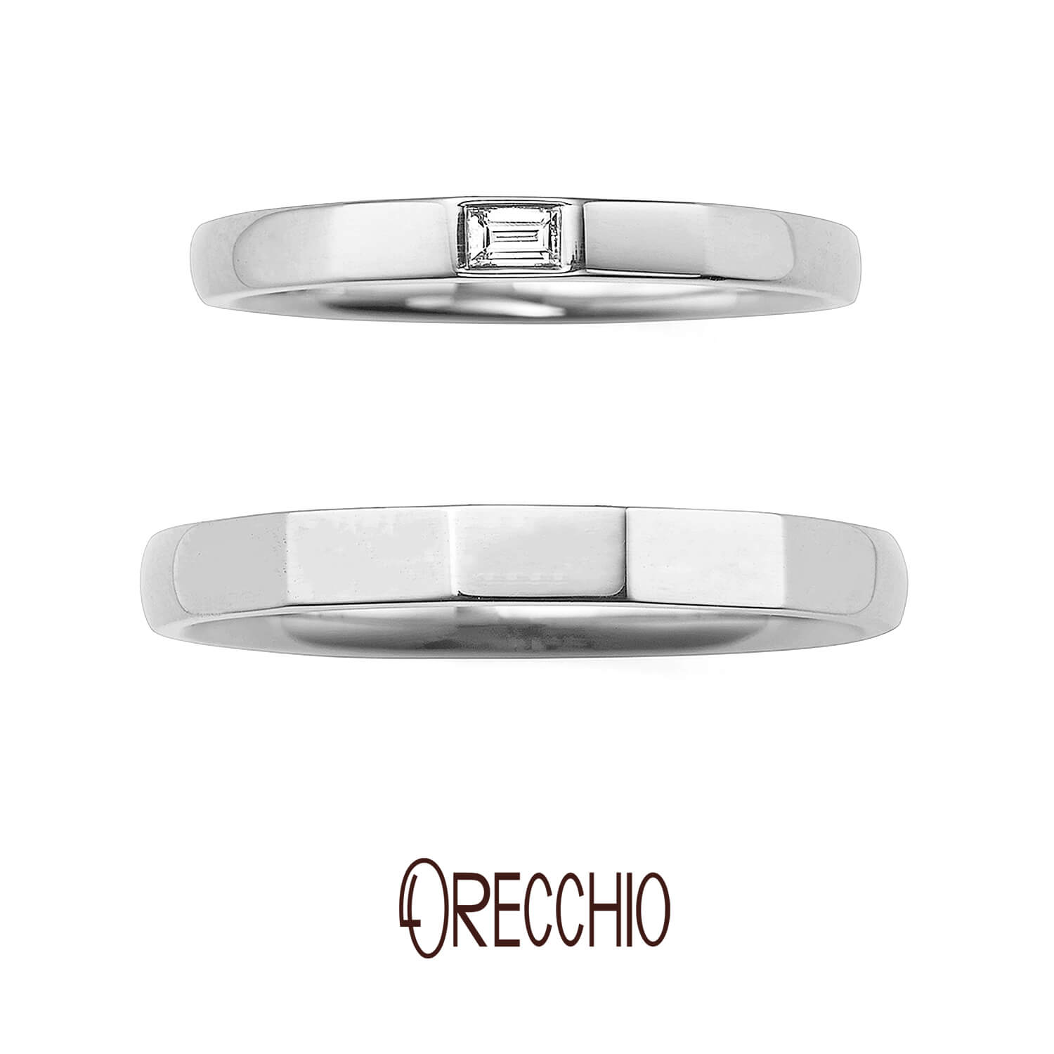 ORECCHIOオレッキオの結婚指輪safariサファリFM-2204とFM-2203