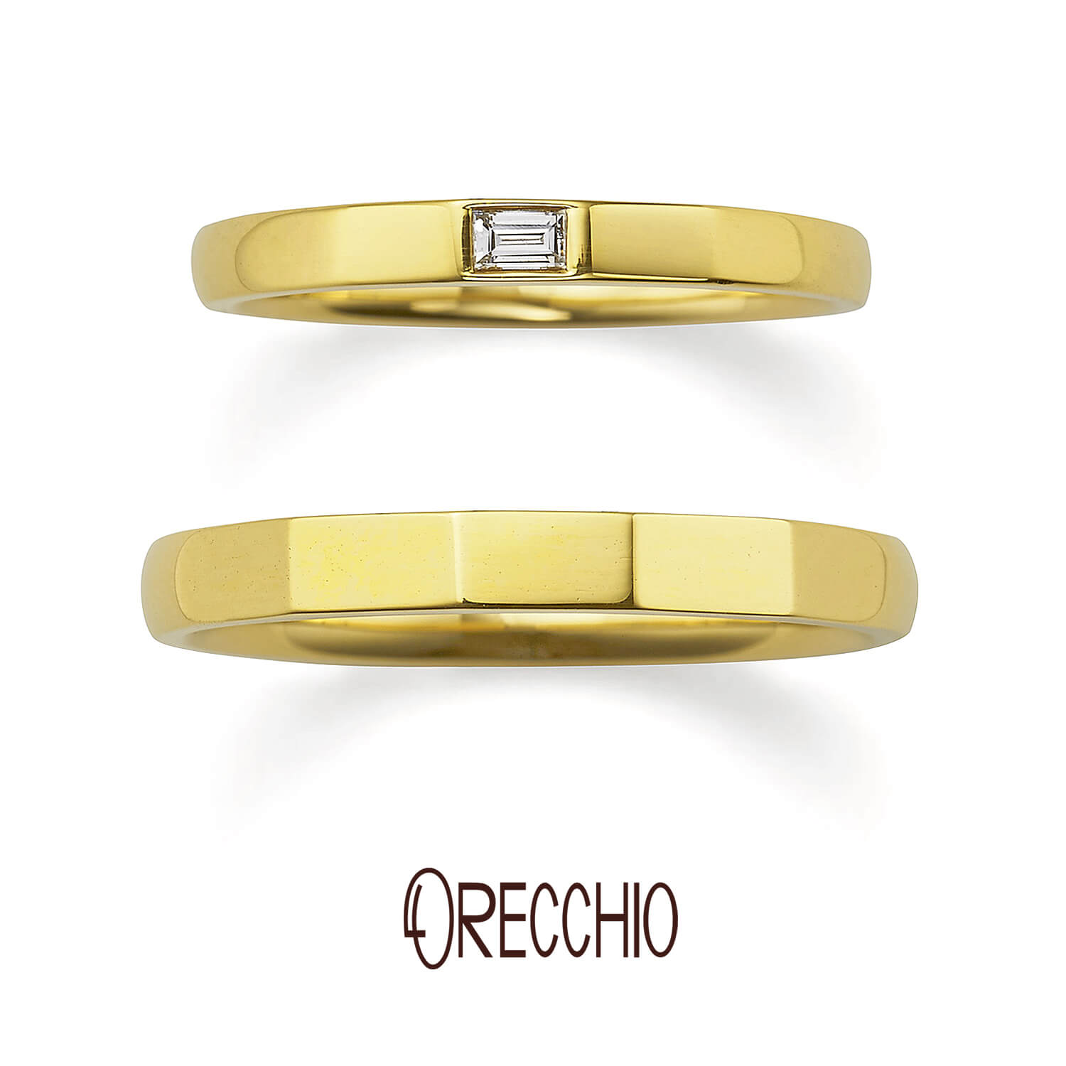 ORECCHIOオレッキオの結婚指輪safariサファリFM-2204とFM-2203