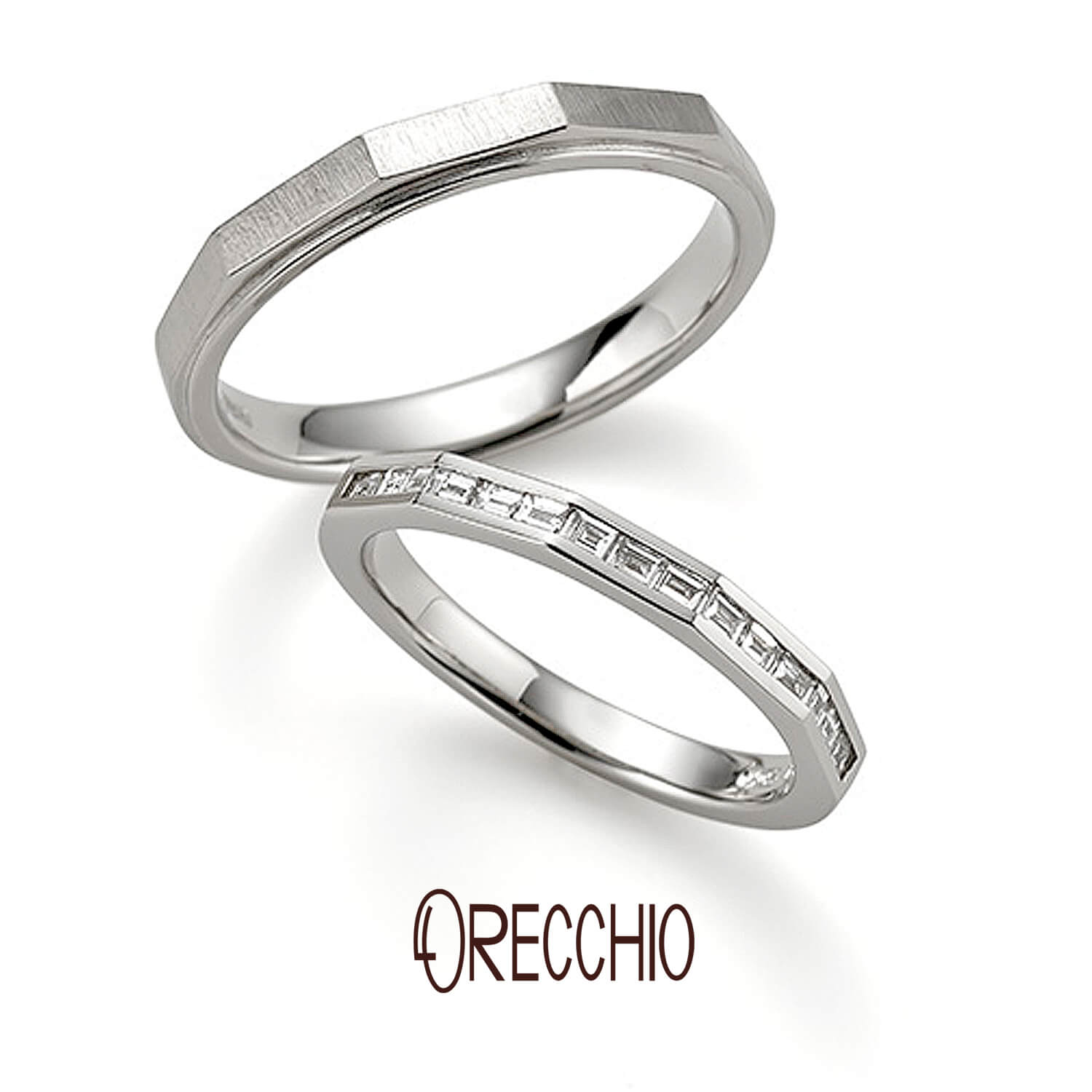 ORECCHIOオレッキオの結婚指輪safariサファリFM-2222とFM-2221