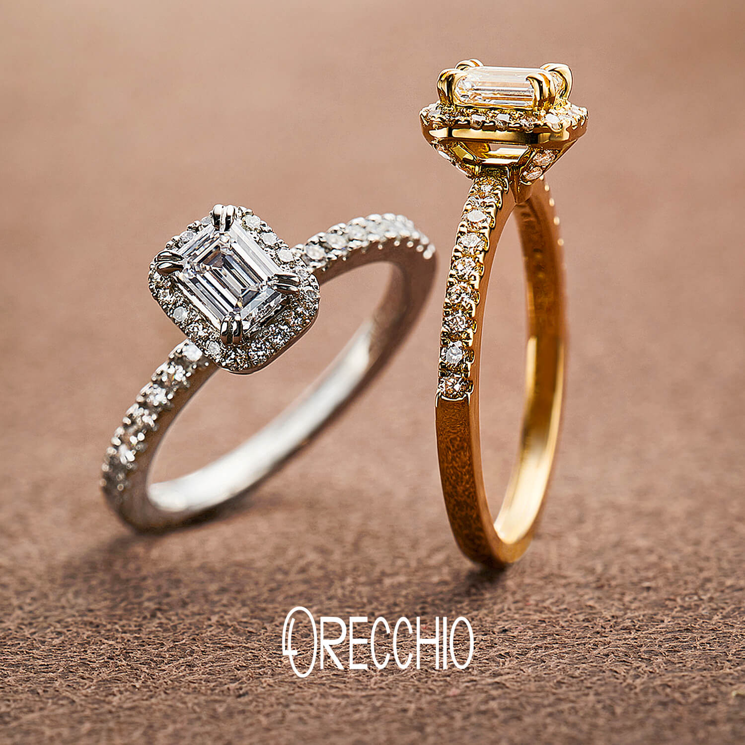 ORECCHIOオレッキオの婚約指輪sienaシエナSE-1112