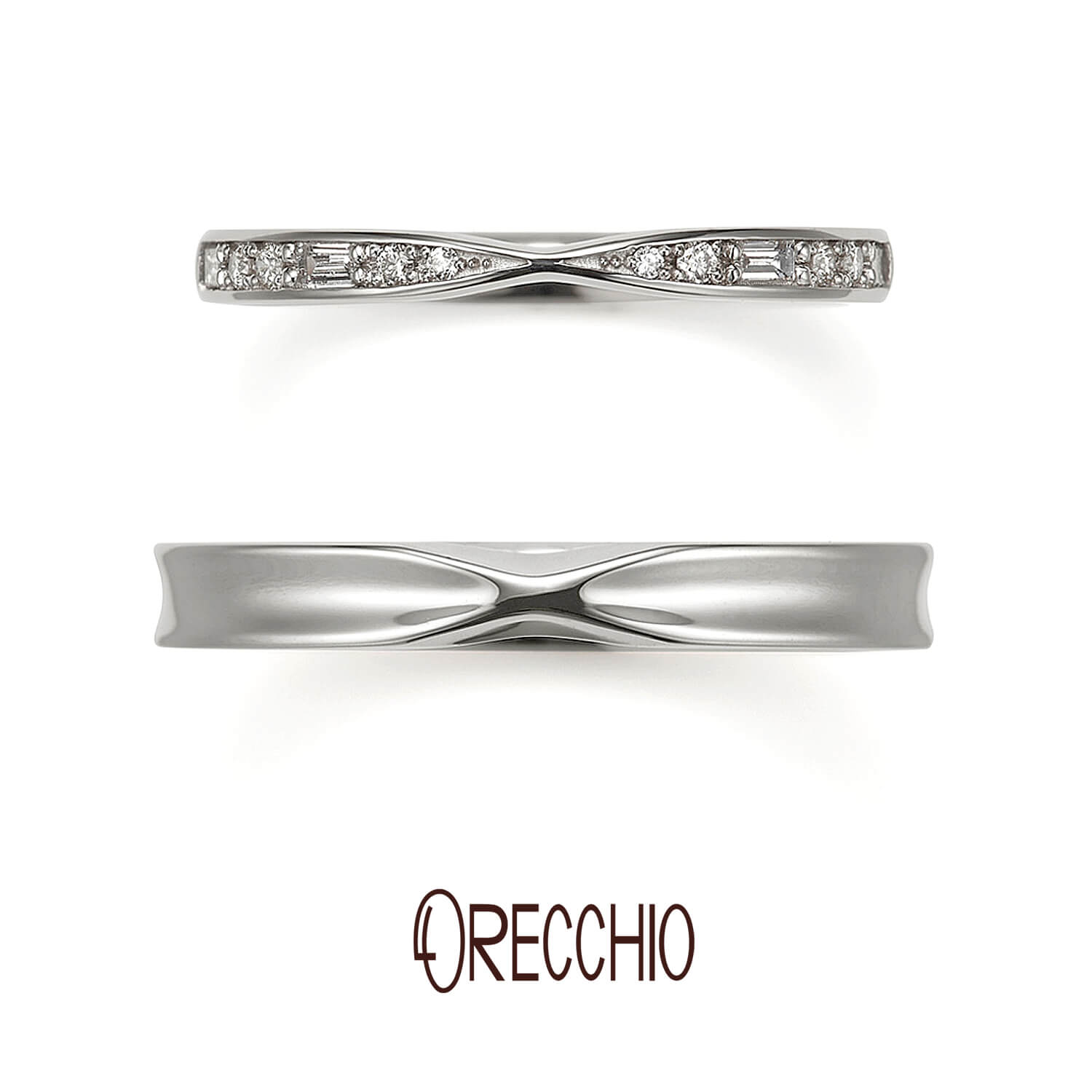 ORECCHIOオレッキオの結婚指輪sienaシエナSM-2119とSM-2118