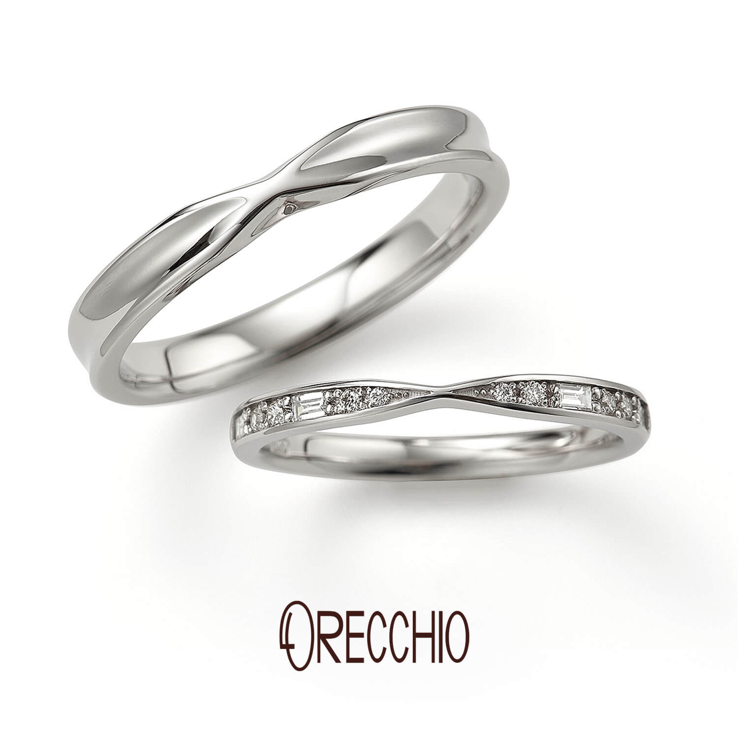 ORECCHIOオレッキオの結婚指輪sienaシエナSM-2119とSM-2118