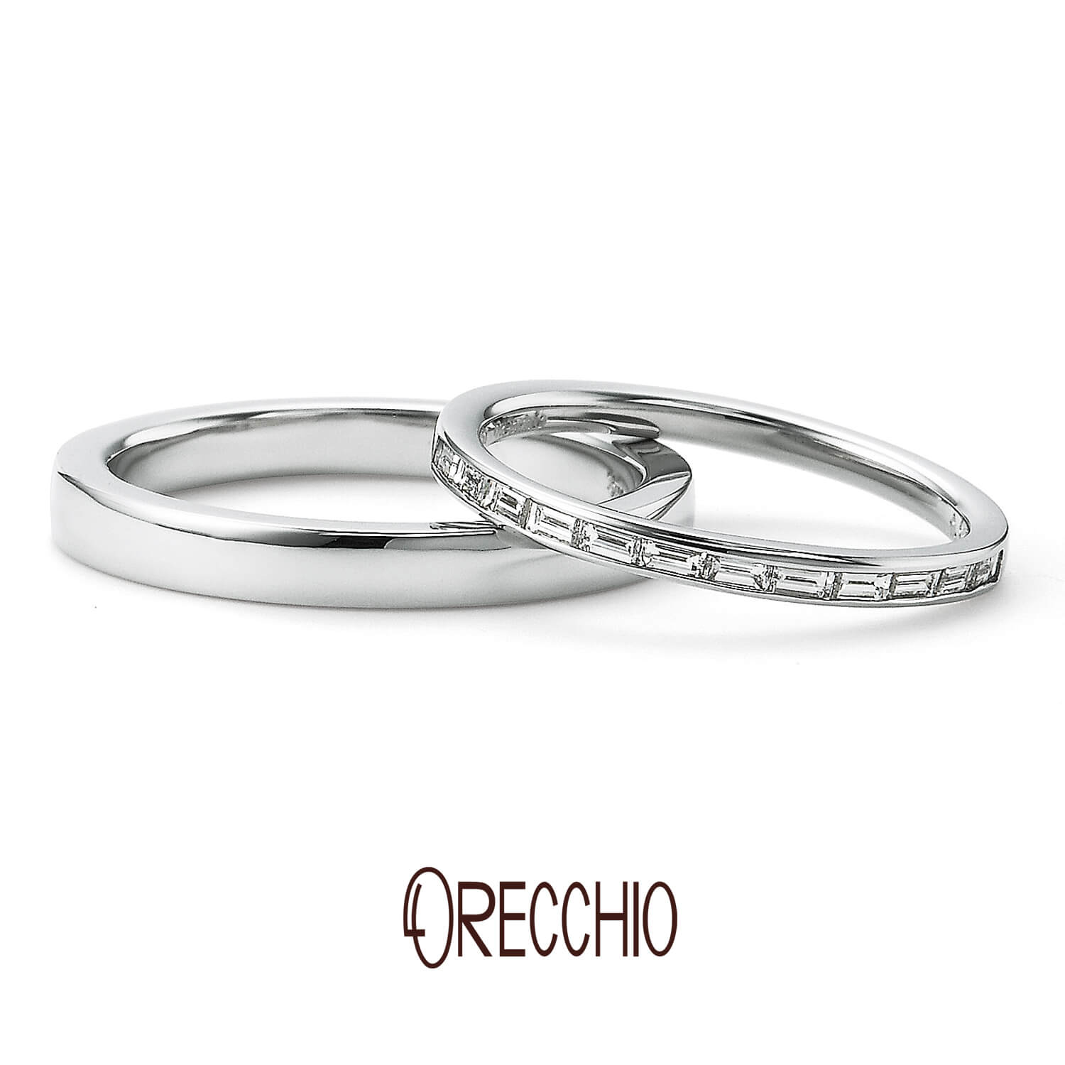 ORECCHIOオレッキオの結婚指輪sienaシエナSM-2108とSM-2107