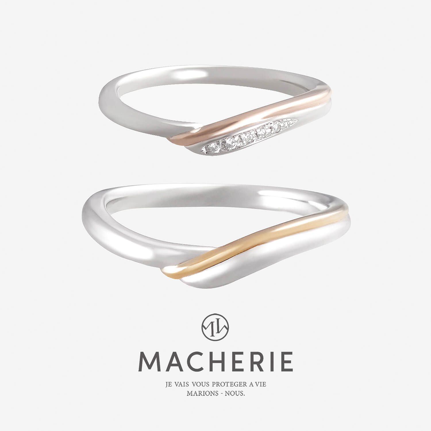MACHERIEマシェリの結婚指輪toietmoiトゥエモア