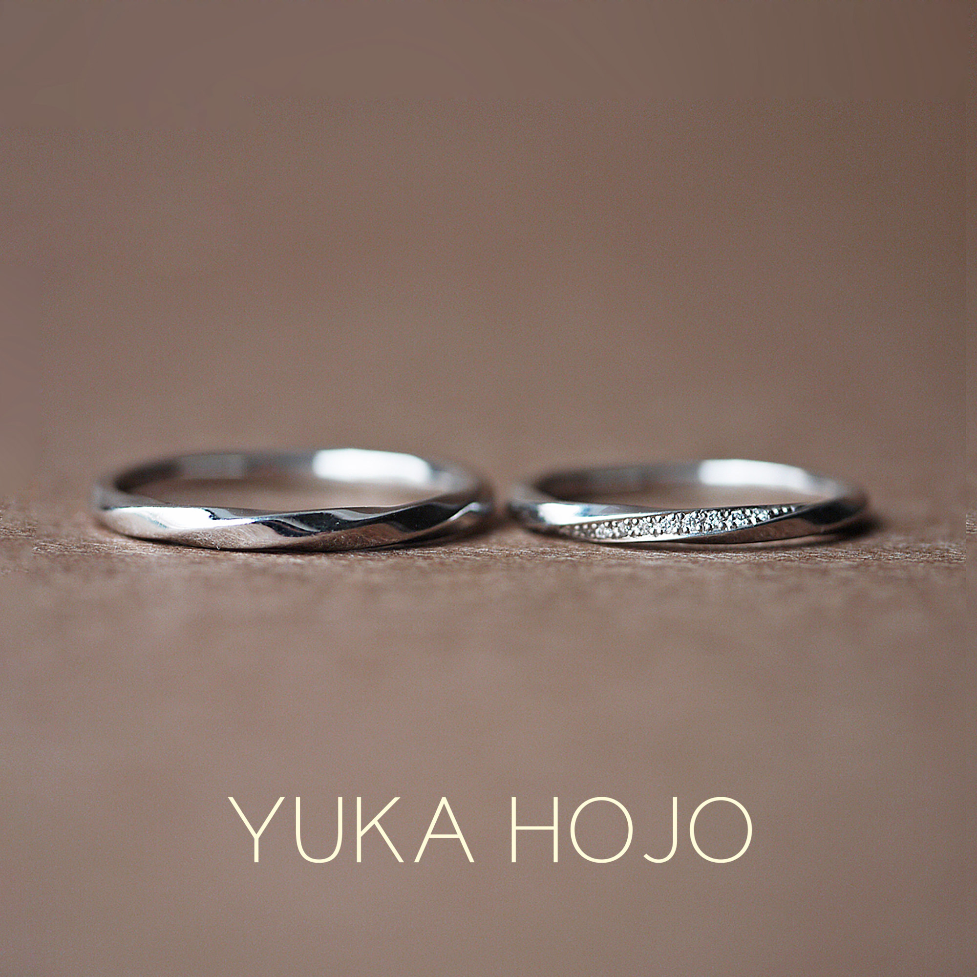 YUKA HOJOユカホウジョウの結婚指輪でマリッジリングのRay of lightレイオブライト