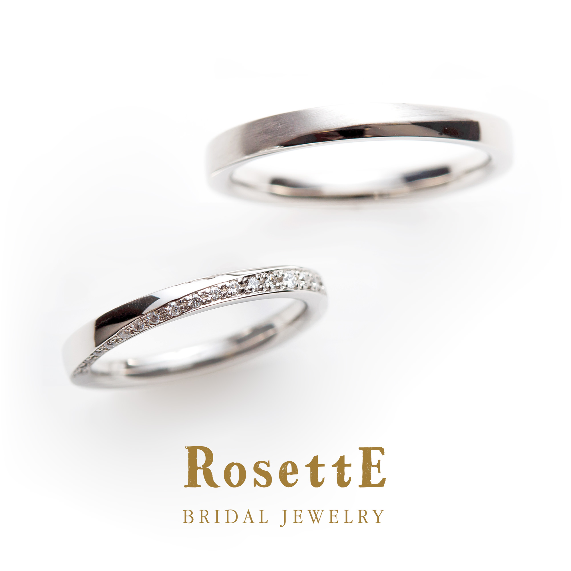 RosettEロゼットの結婚指輪でマリッジリングのLAKE湖