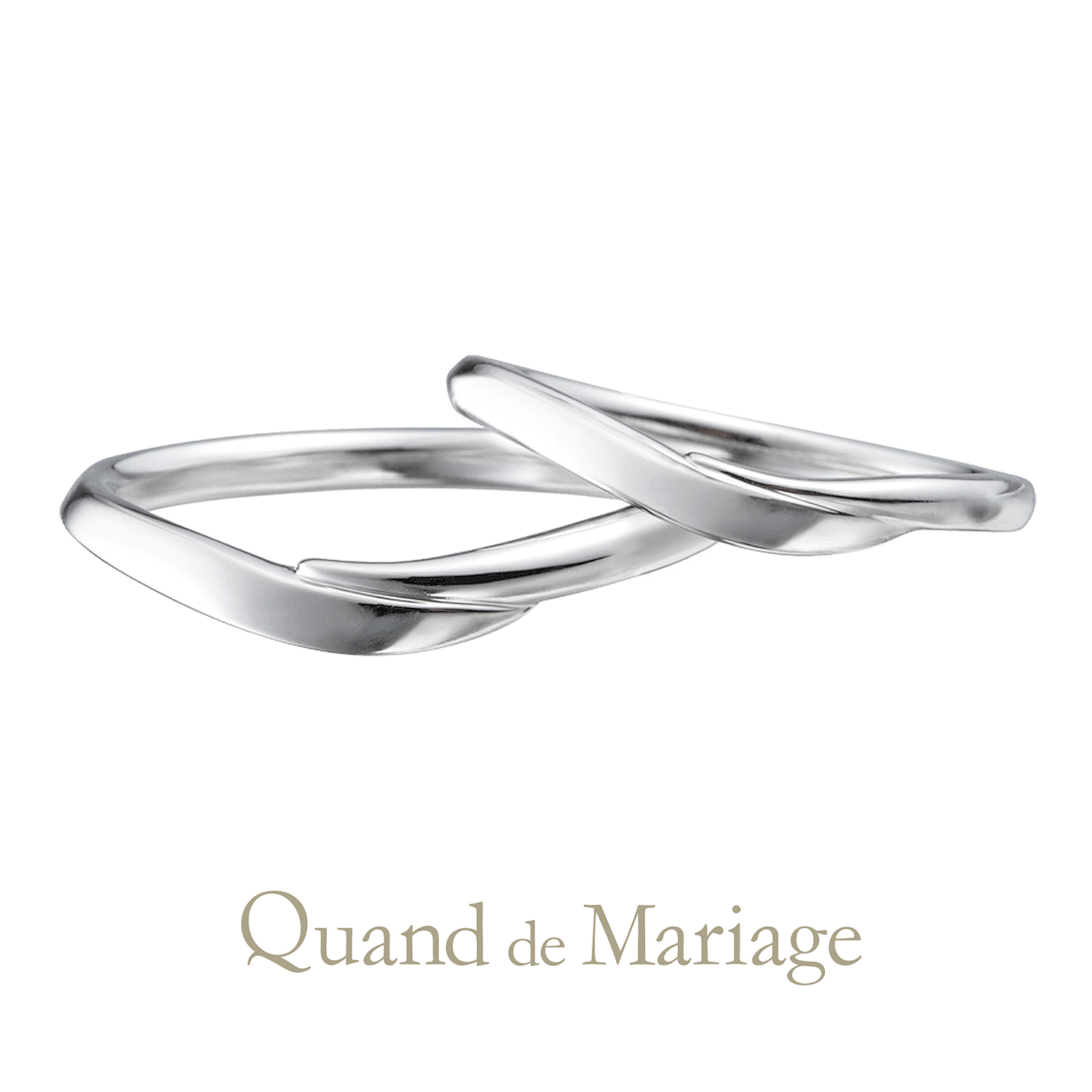 QuanddeMariageのクワンドゥマリアージュの結婚指輪でMarriageringでマリッジリングのAilesのエール