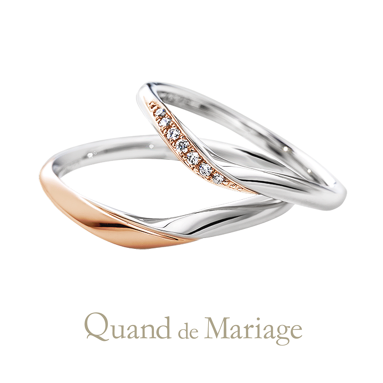 QuanddeMariageのクワンドゥマリアージュの結婚指輪でMarriageringでマリッジリングのSanteのサンテ
