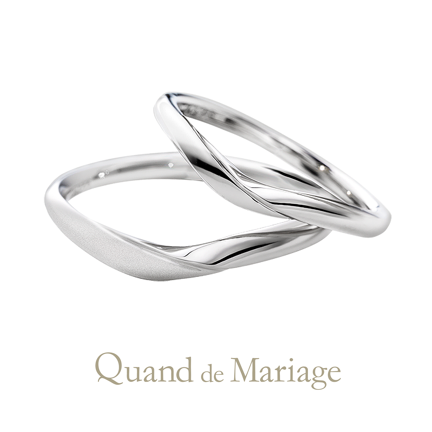 QuanddeMariageのクワンドゥマリアージュの結婚指輪でMarriageringでマリッジリングのSanteのサンテ