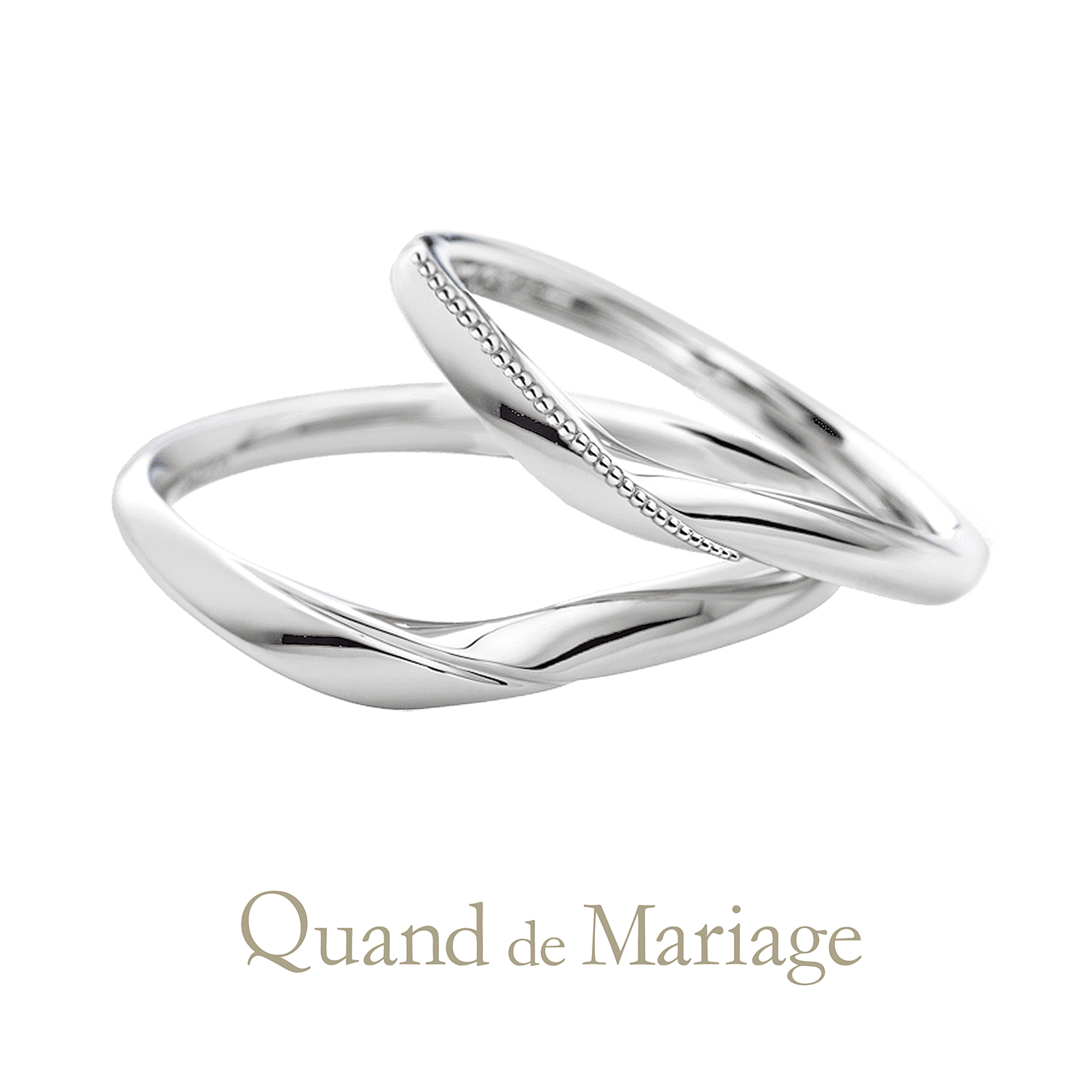 QuanddeMariageのクワンドゥマリアージュの結婚指輪でMarriageringでマリッジリングのSanteのサンテ