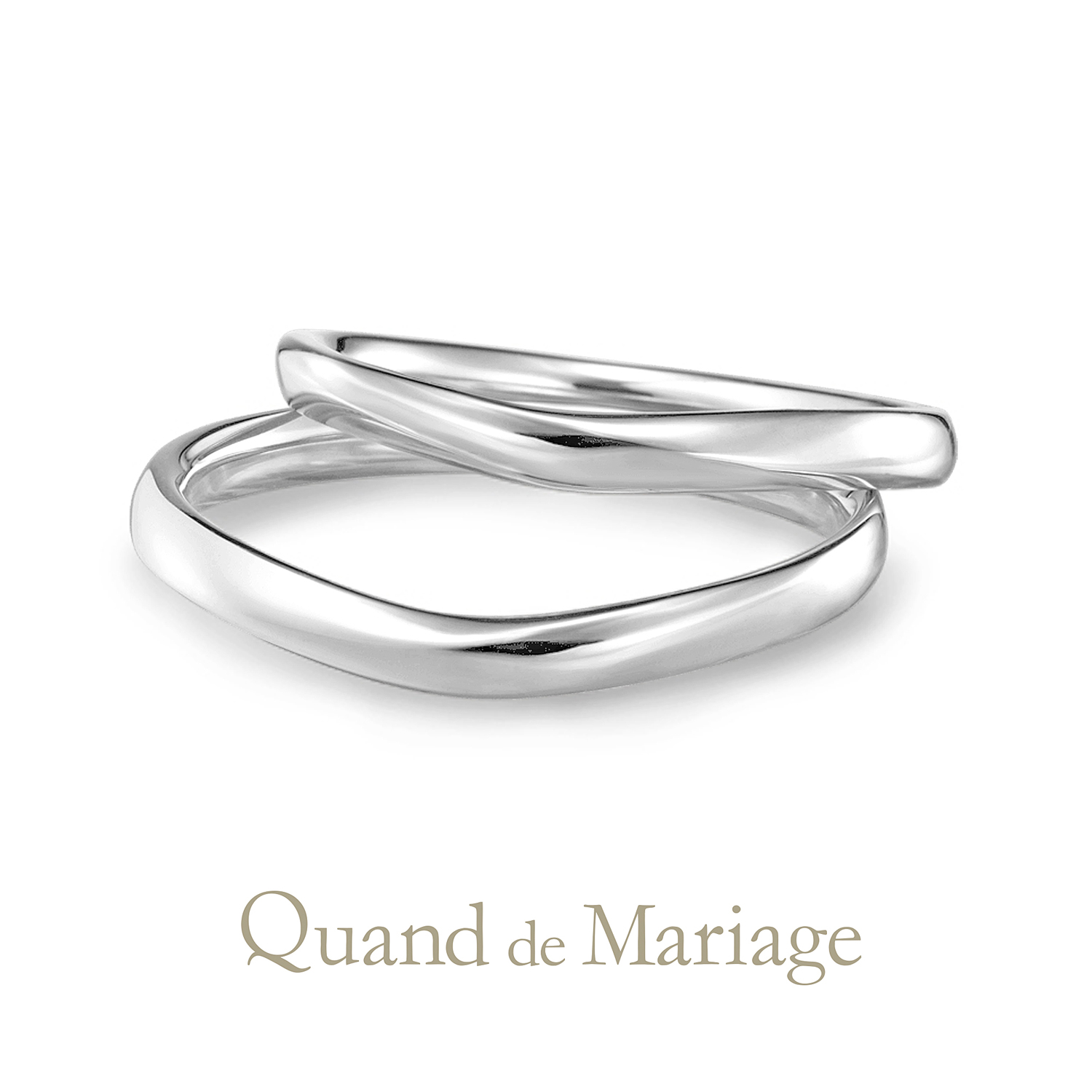 QuanddeMariageのクワンドゥマリアージュの結婚指輪でMarriageringでマリッジリングのVagueのヴァーグ