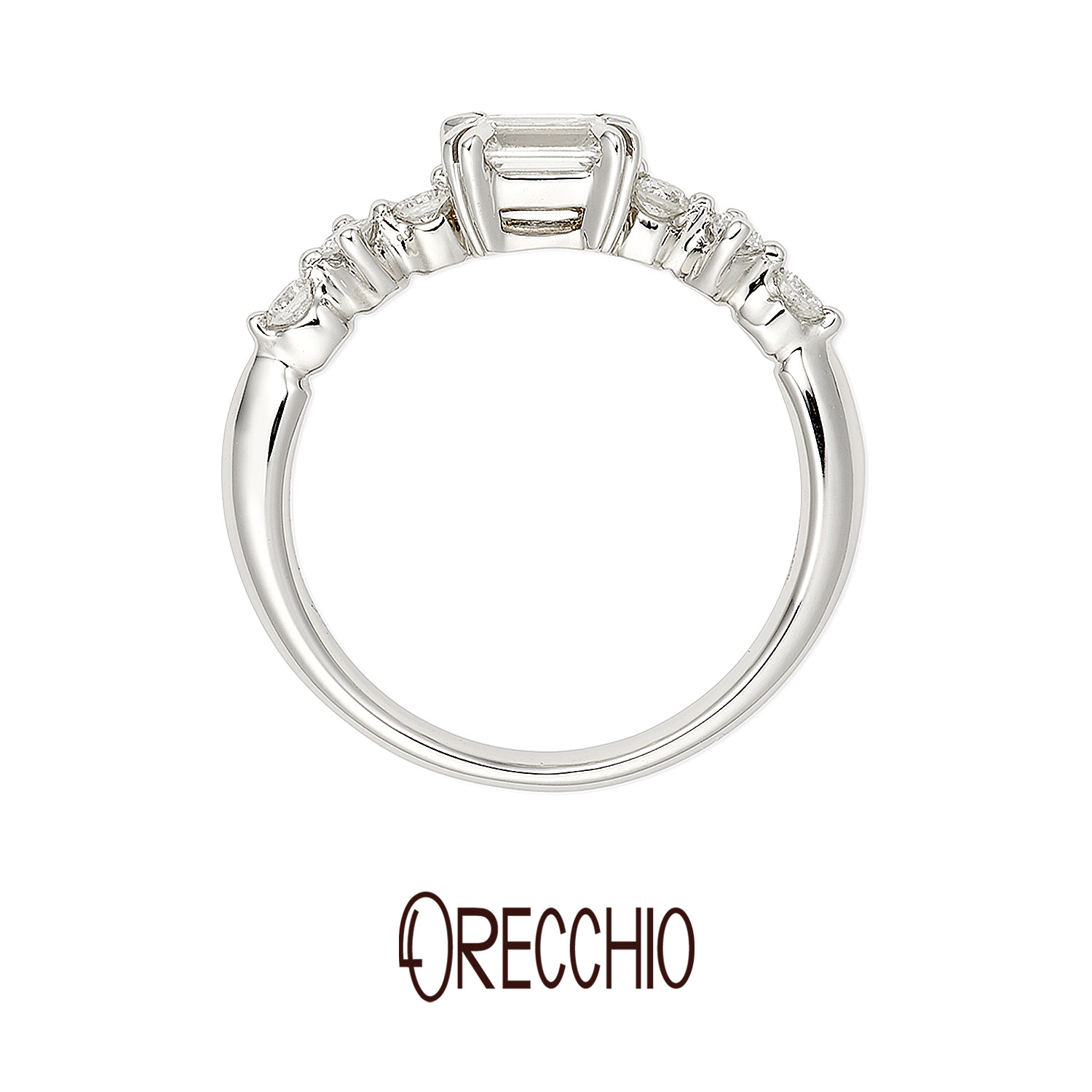 ORECCHIOオレッキオの婚約指輪pipiピピPE-1403