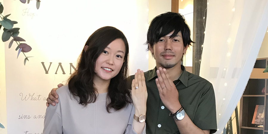 ヴァニラ福山本店のR様とA様
