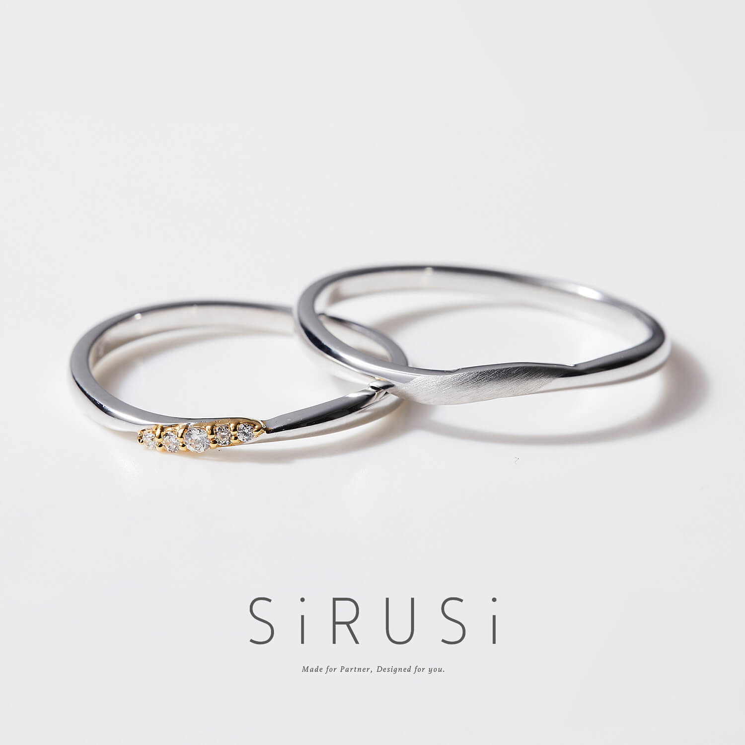 SiRUSiシルシの結婚指輪MJS-13MJS-14