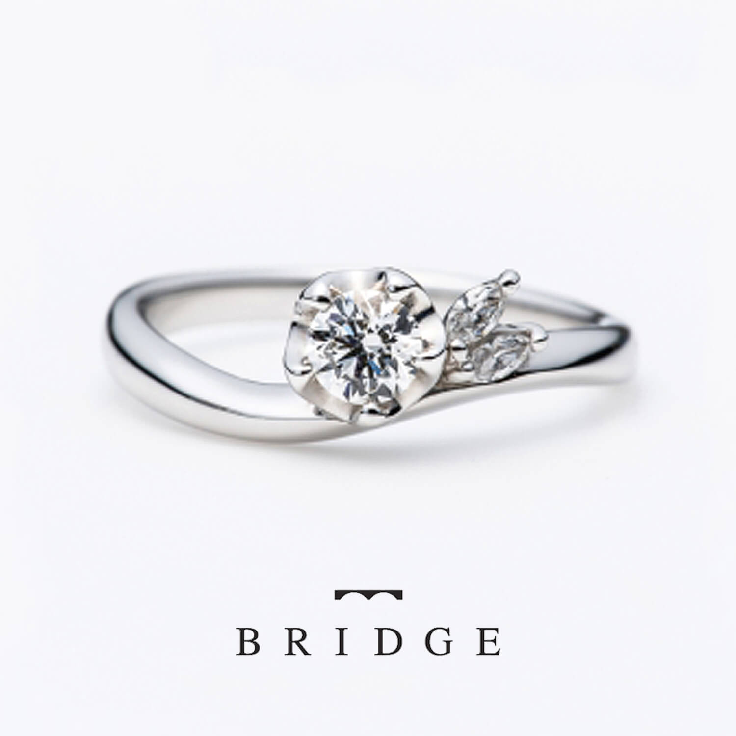 BRIDGEブリッジの婚約指輪WINTERCAMELLIA運命の花
