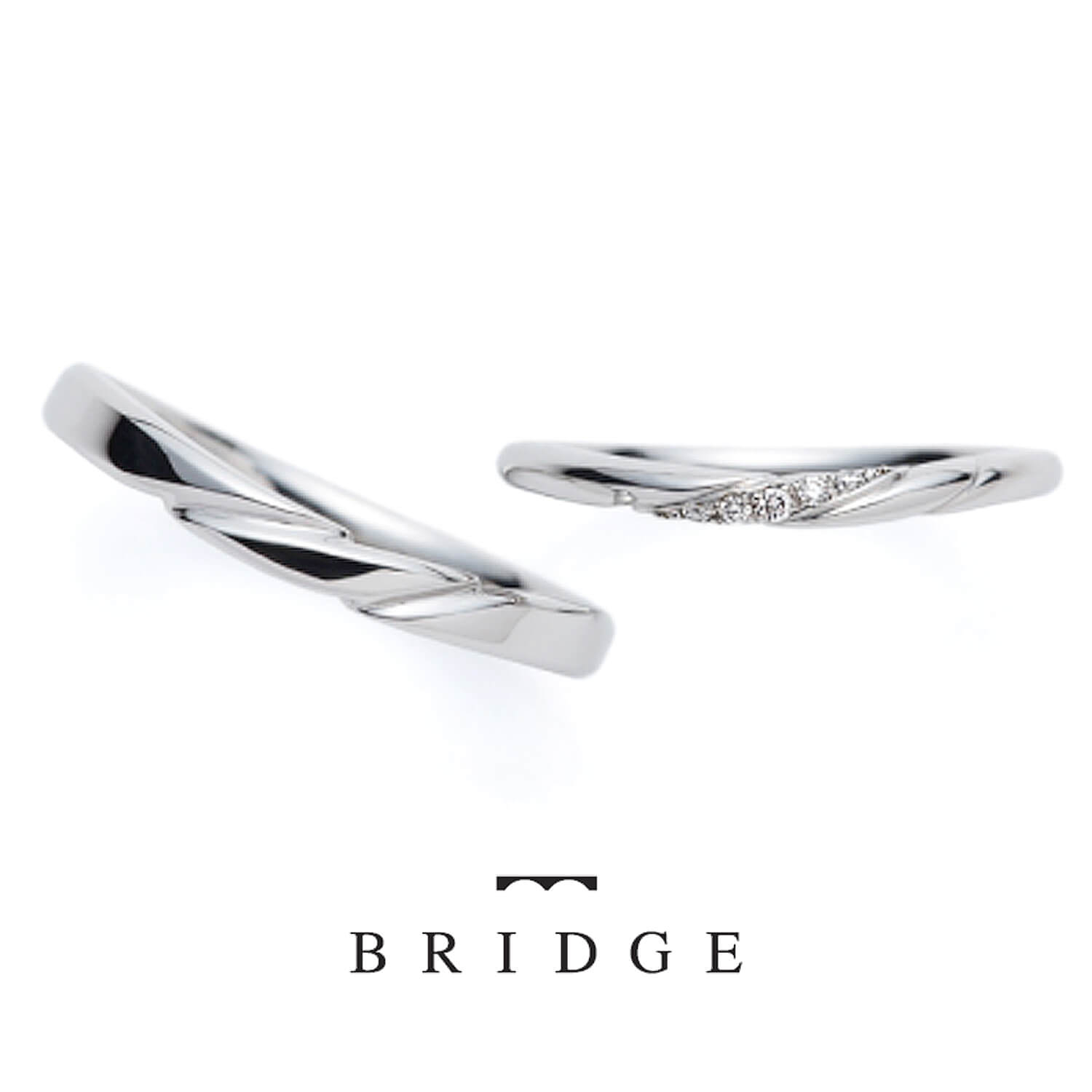 BRIDGEブリッジの結婚指輪Cheerfulゆきどけ