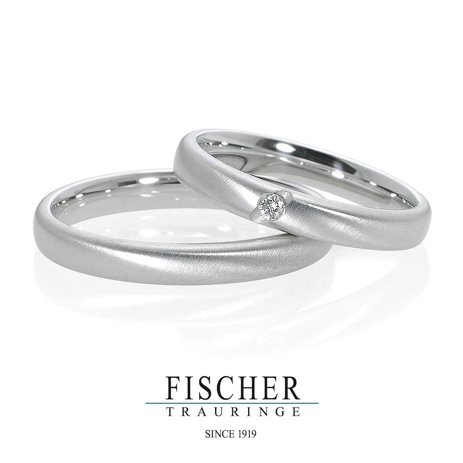 FISCHERフィッシャーの結婚指輪でWeddingRingウェディングリング9750139-030と9650139-030