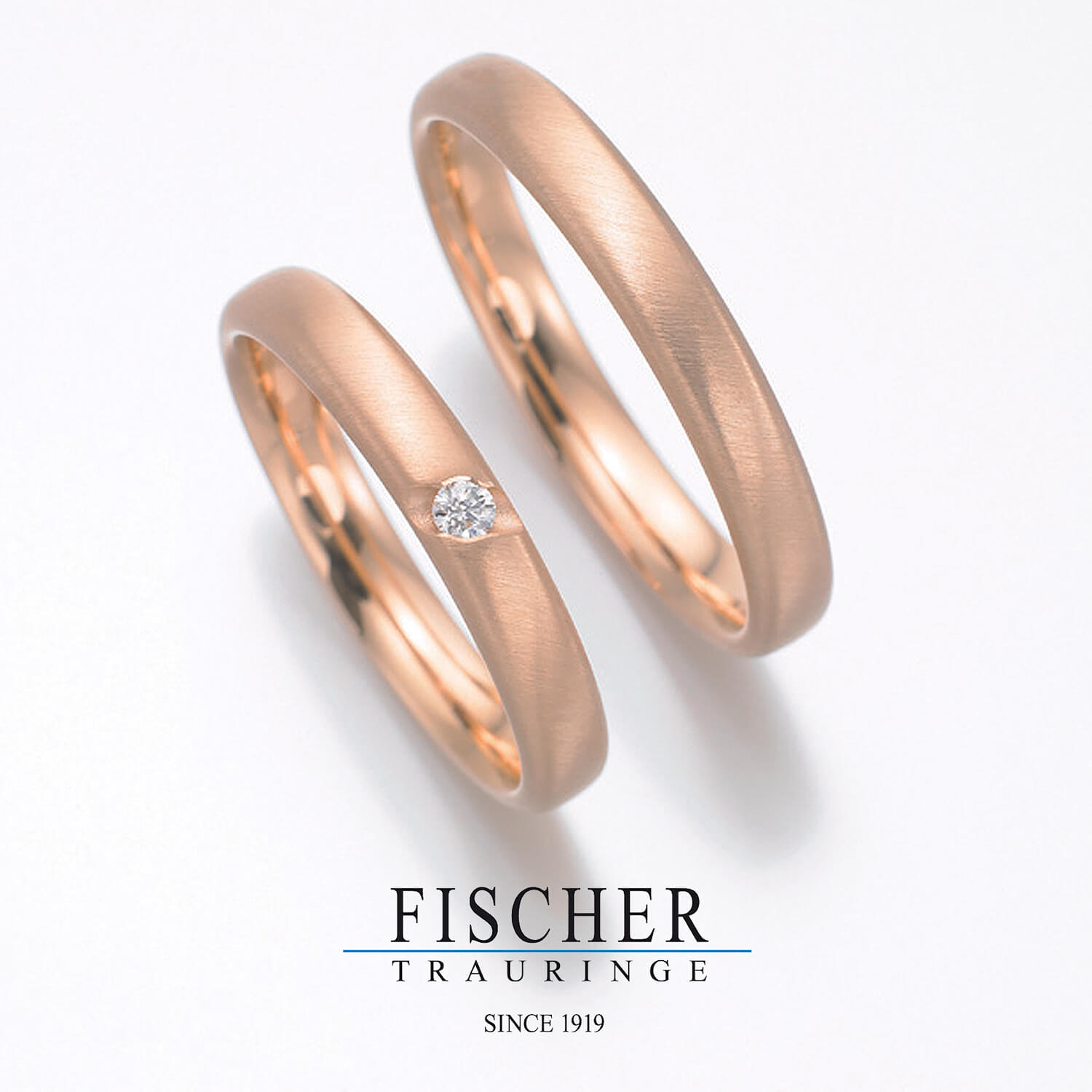 FISCHERフィッシャーの結婚指輪でWeddingRingウェディングリング9750139-030と9650139-030