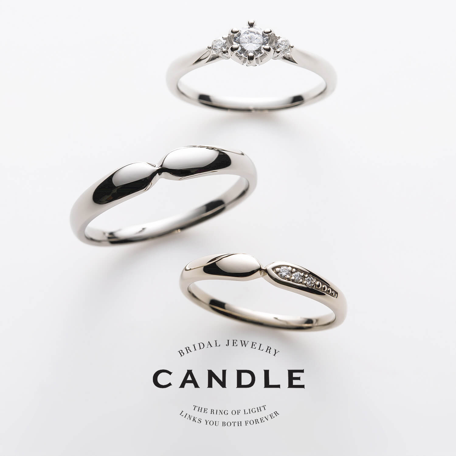 CANDLEキャンドルの婚約指輪と結婚指輪Columnコラム