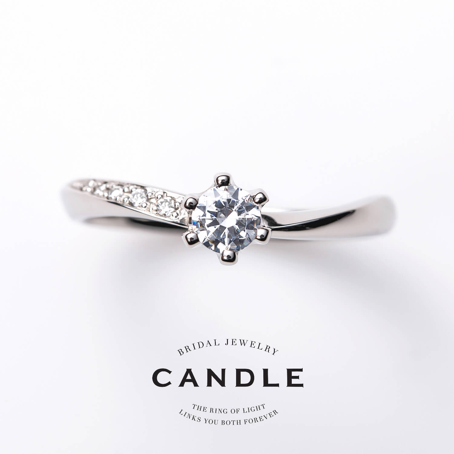 CANDLEキャンドルの婚約指輪Floatingフローティング