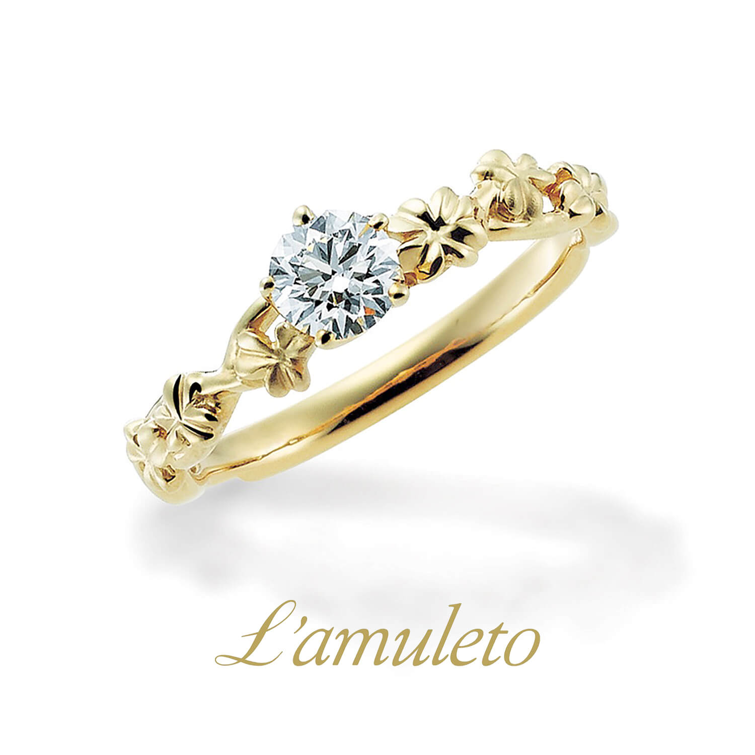 L'amuletoラムレートの婚約指輪Fortunaフォルトゥナ