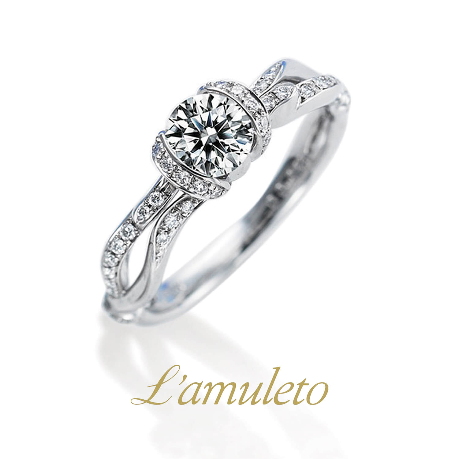 L'amuletoラムレートの婚約指輪Legareレガーレ