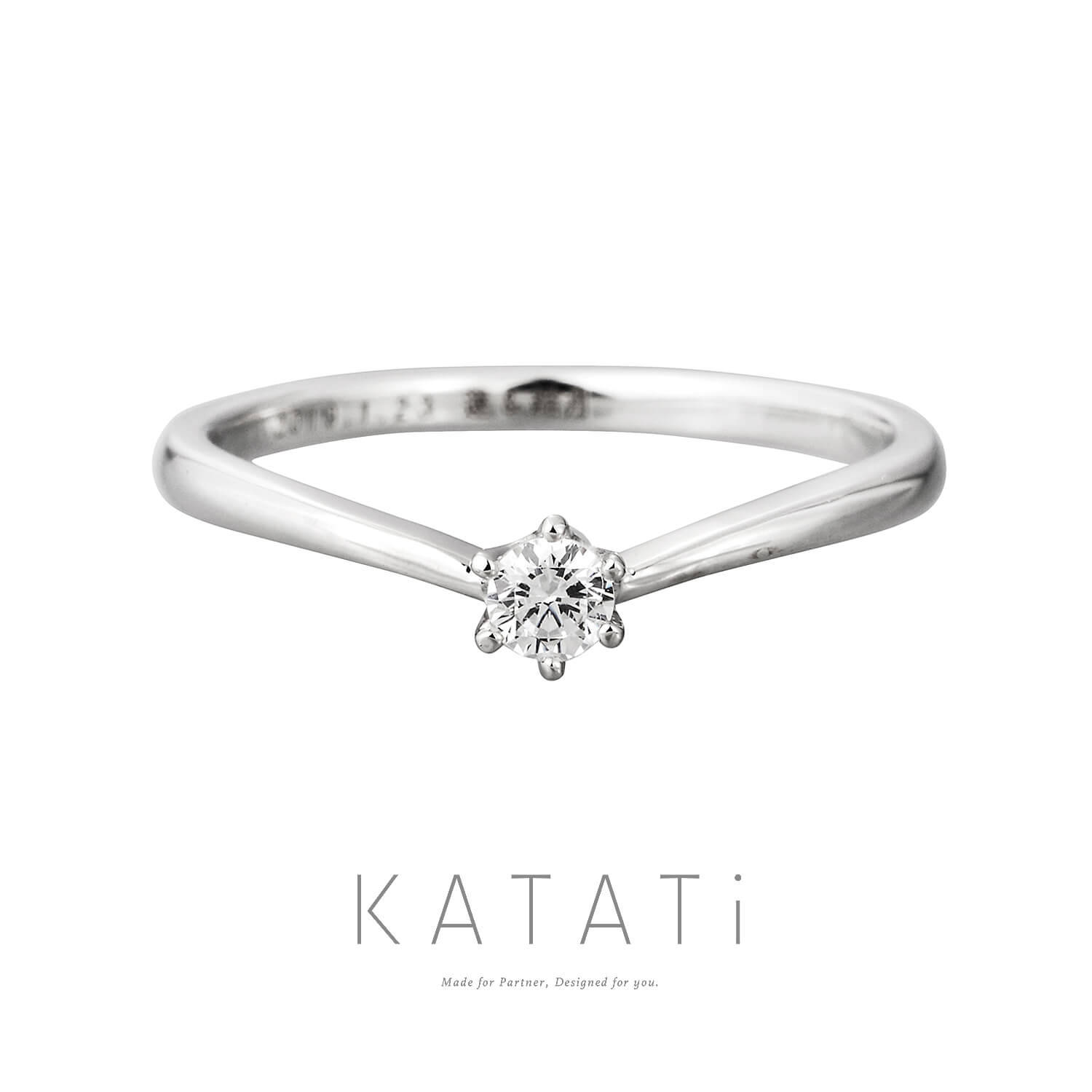 KATATiカタチの婚約指輪MJK-2