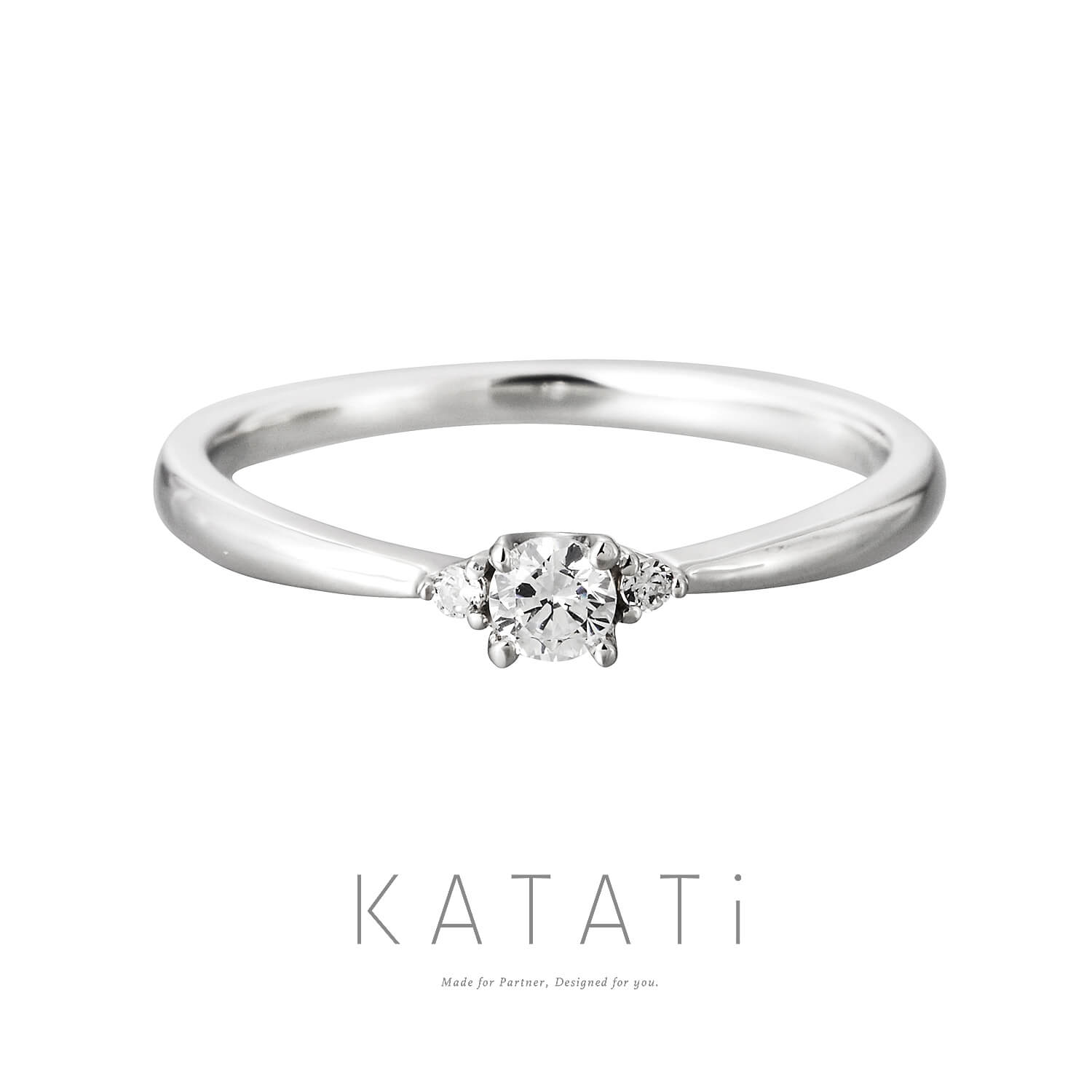 KATATiカタチの婚約指輪MJK-8