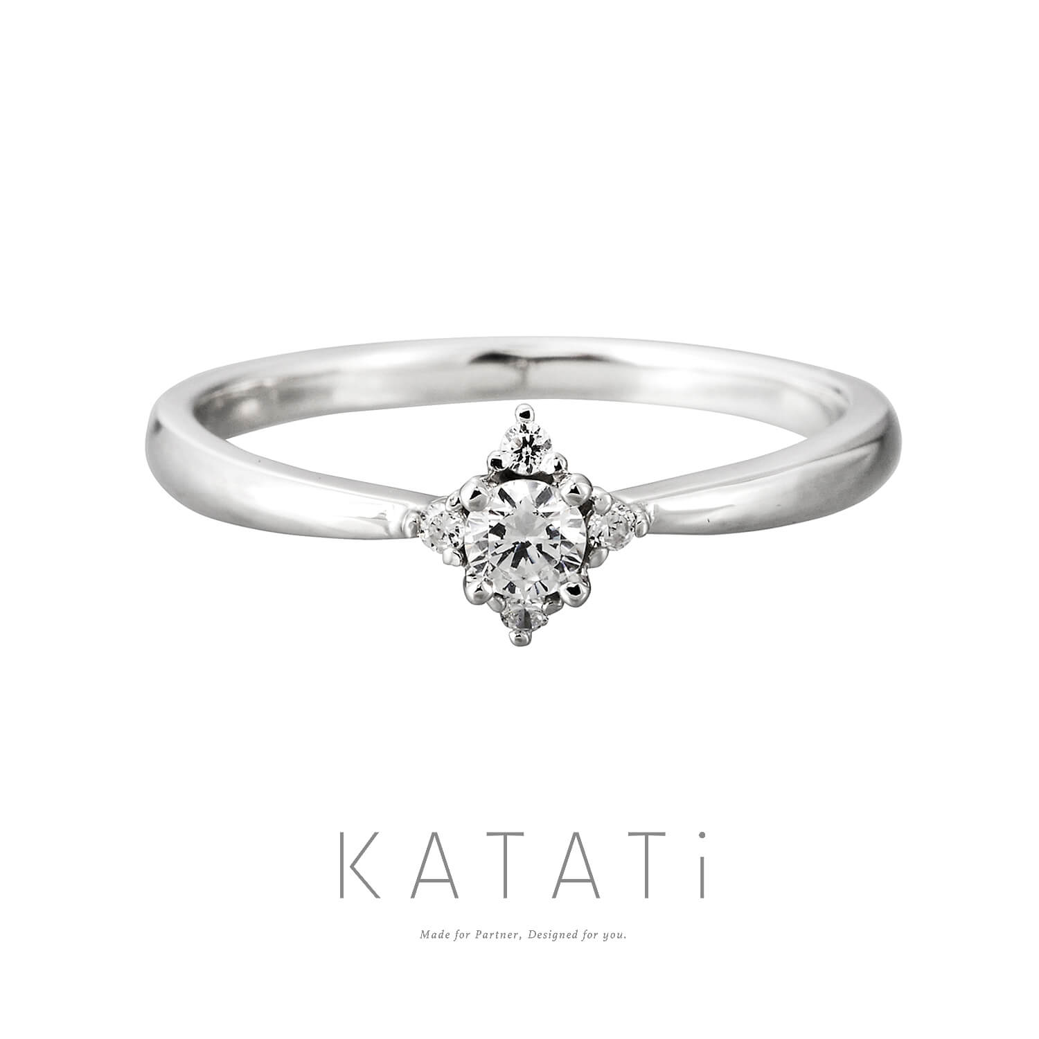 KATATiカタチの婚約指輪MJK-9