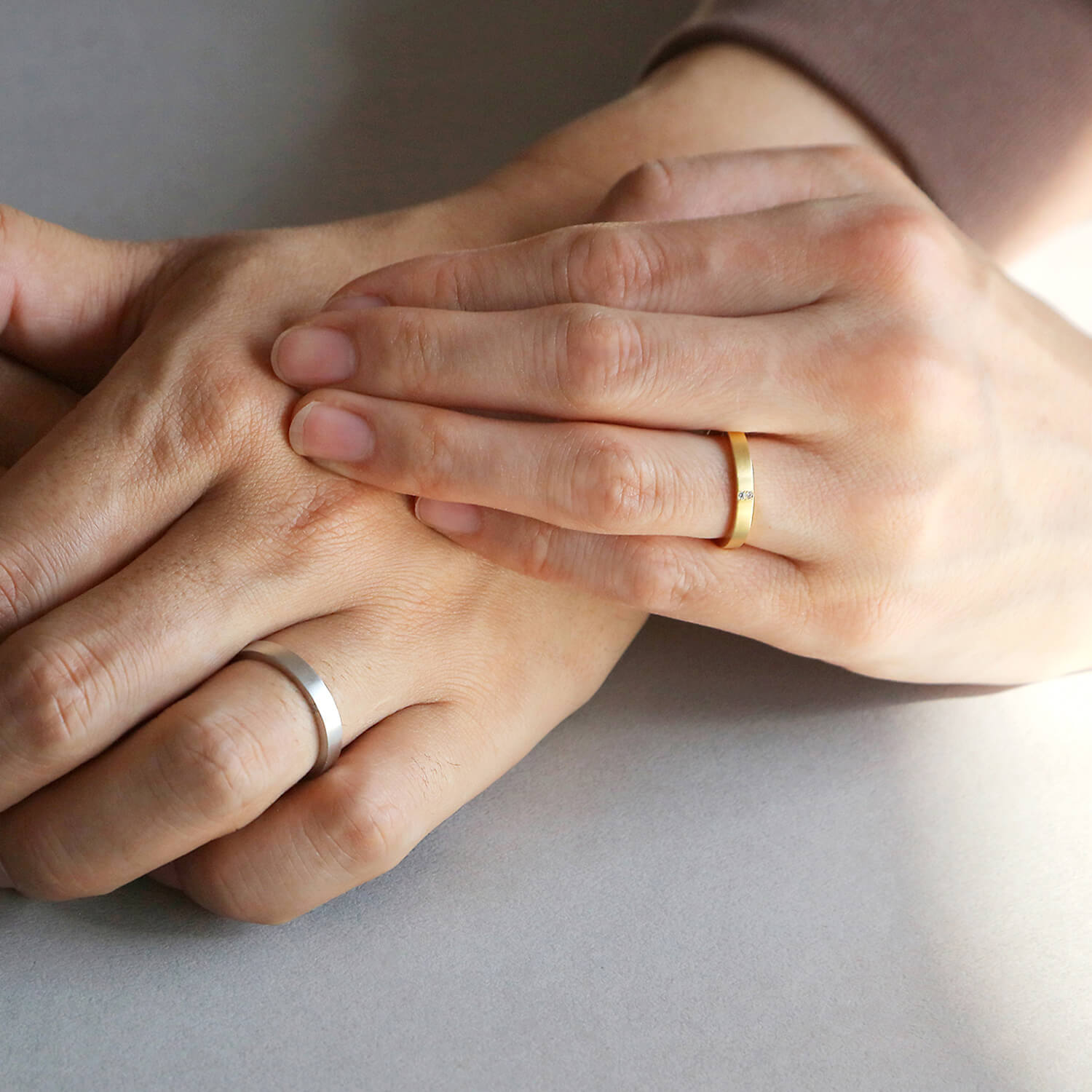 HASUNAハスナの結婚指輪MR27とMR26