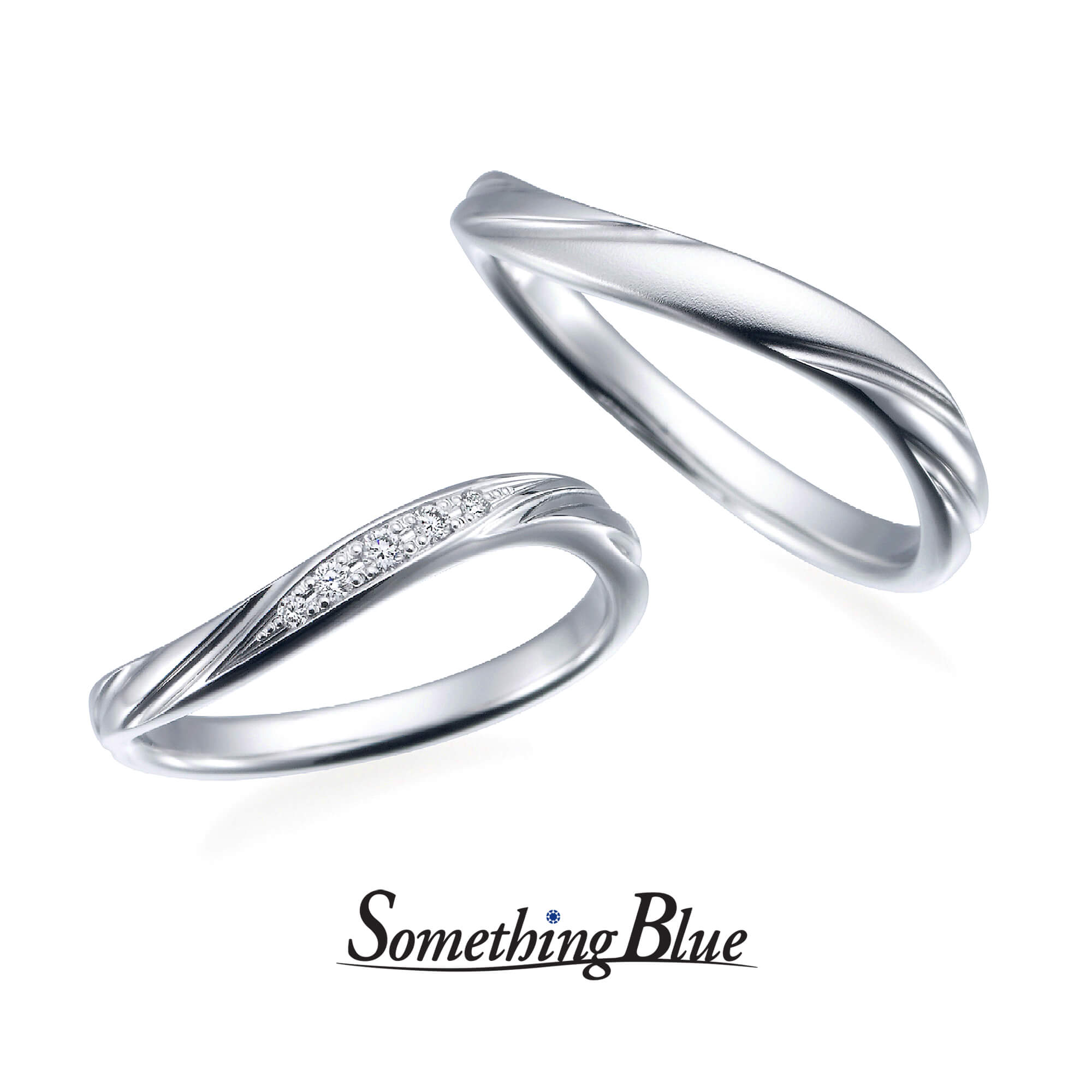 SomethingBlueサムシングブルーの結婚指輪Milkywayミルキーウェイ