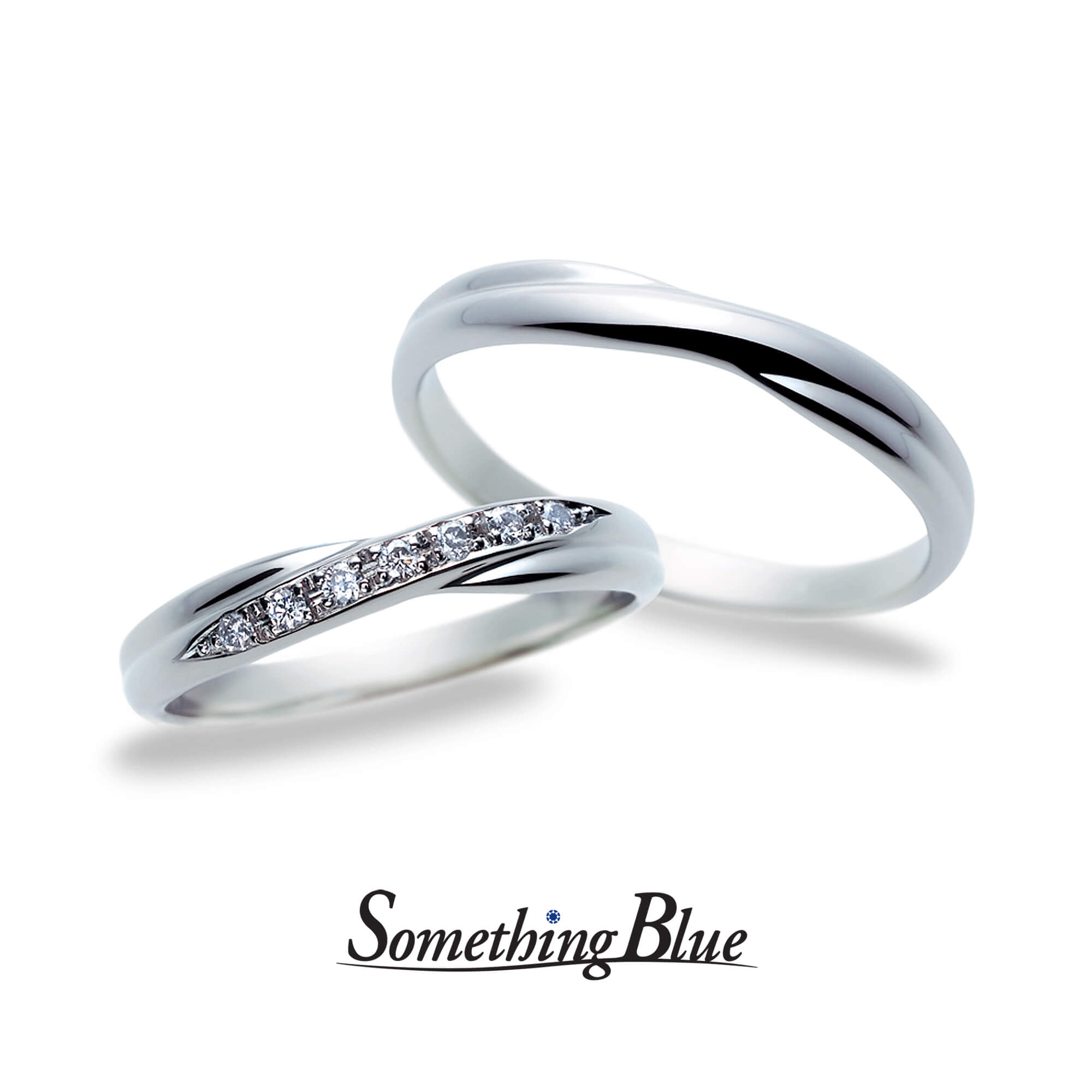 SomethingBlueサムシングブルーの結婚指輪Ribbonリボン