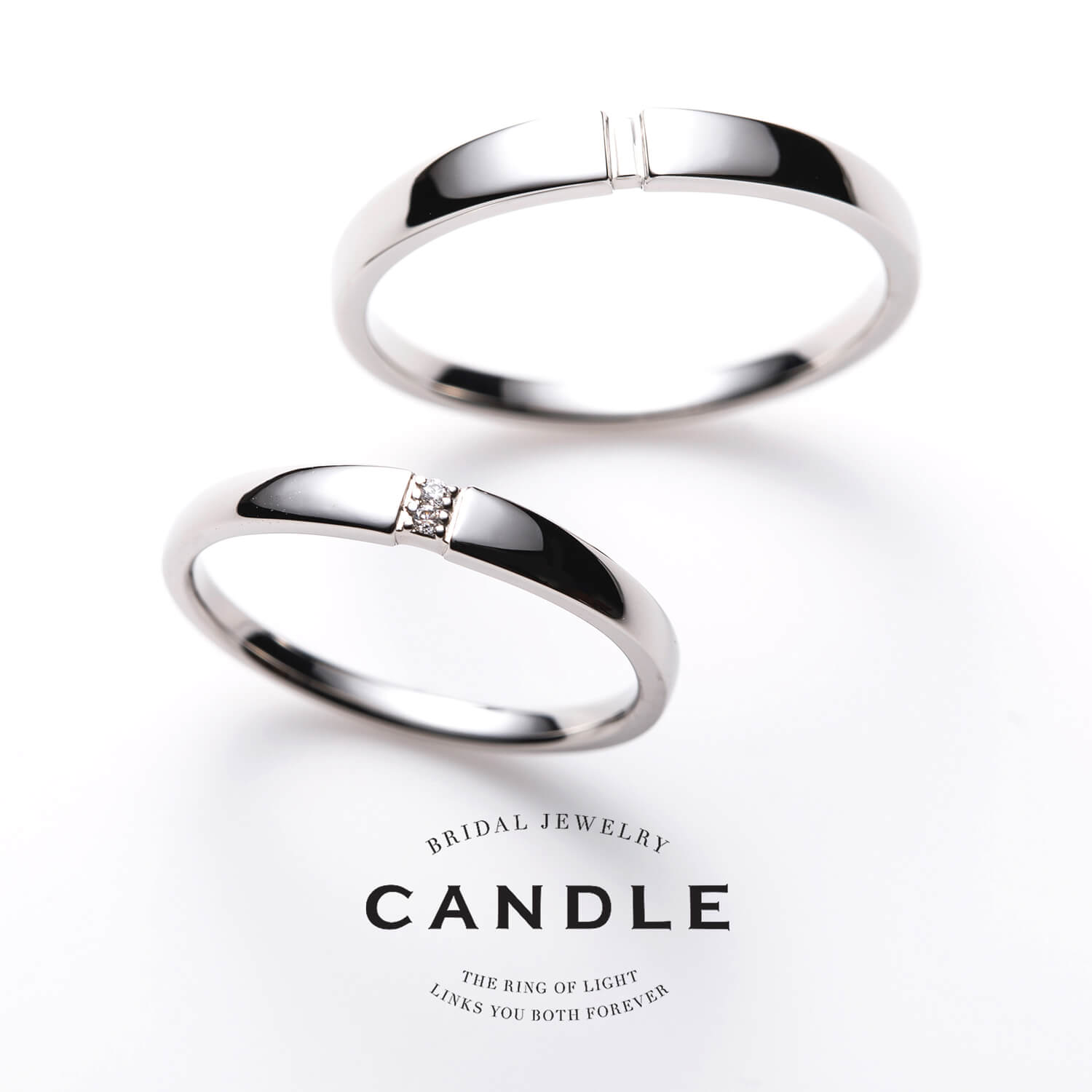 CANDLEキャンドルの結婚指輪Rollロール