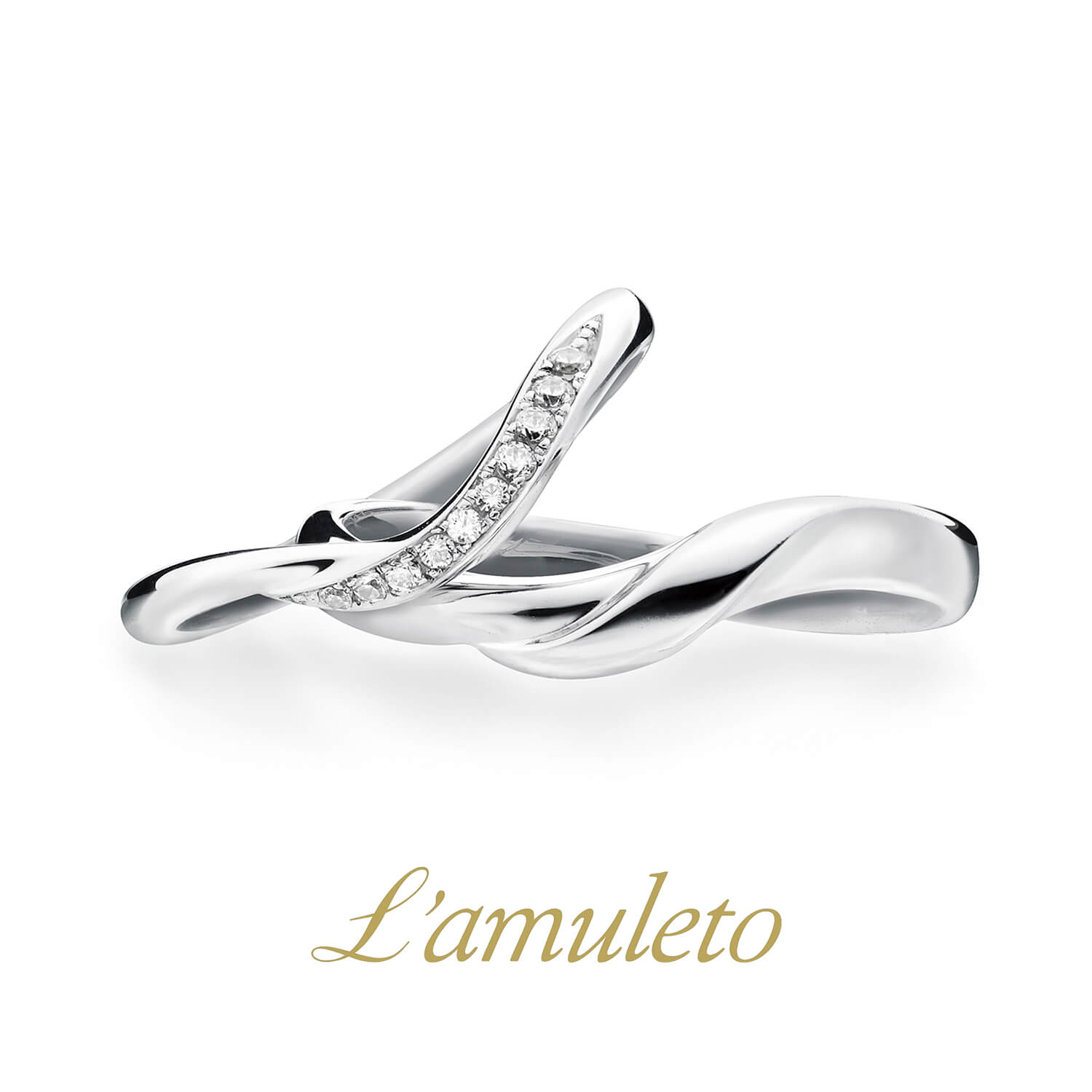 L'amuletoラムレートの結婚指輪RosaAnticaロサアンティカ
