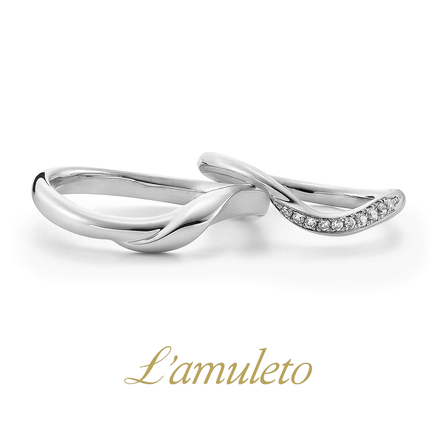 L'amuletoラムレートの結婚指輪RosaAnticaロサアンティカ