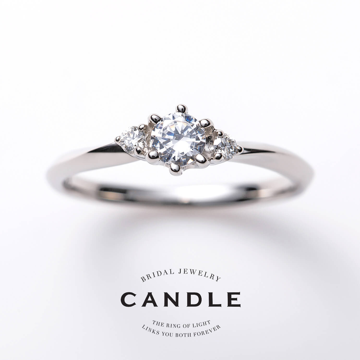 CANDLEキャンドルの婚約指輪Spiralスパイラル