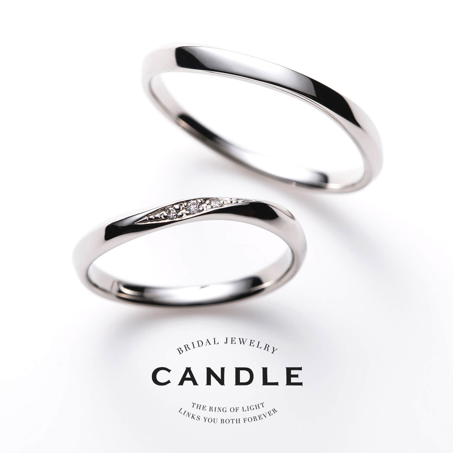 CANDLEキャンドルの結婚指輪Spiralスパイラル