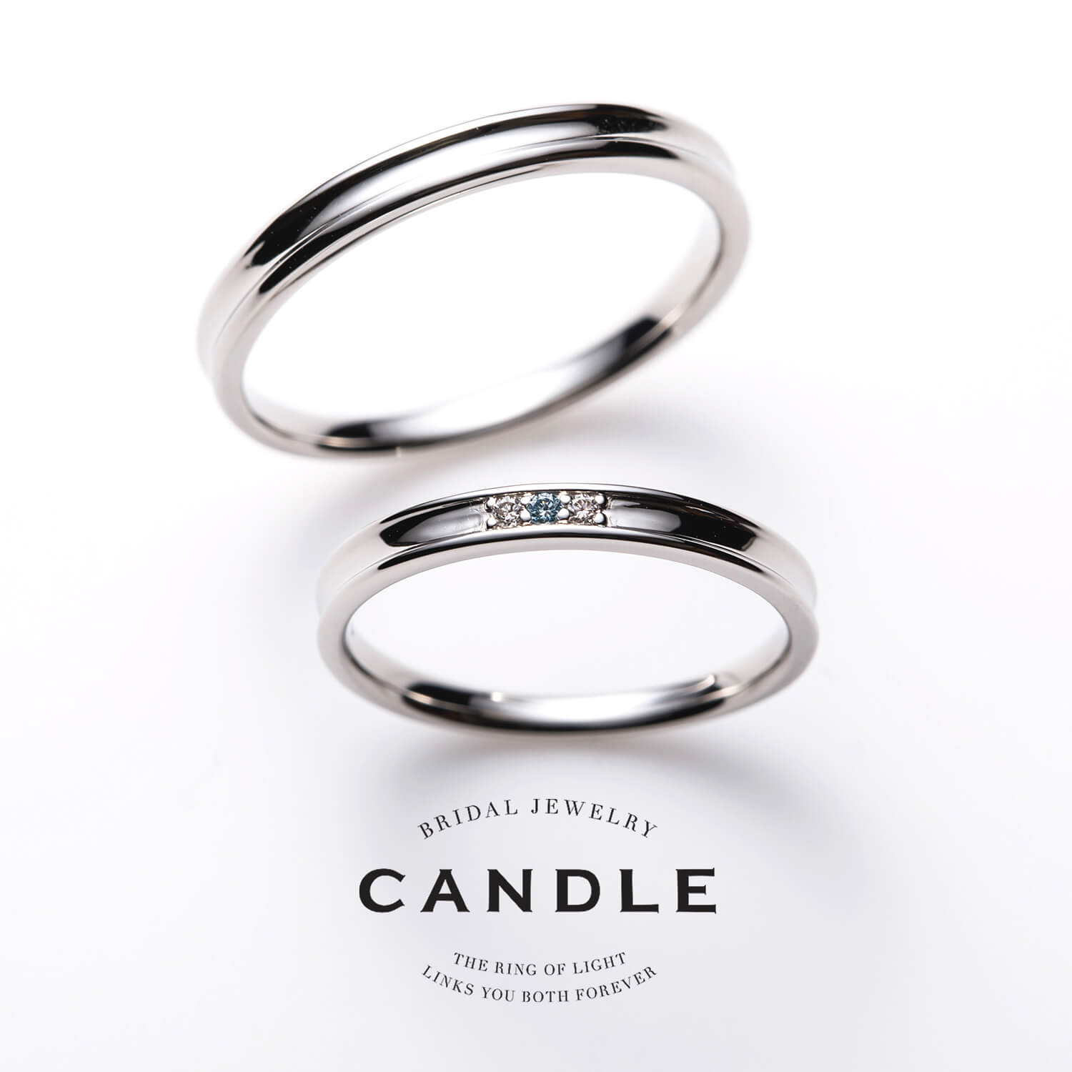 CANDLEキャンドルの結婚指輪Squareスクエア