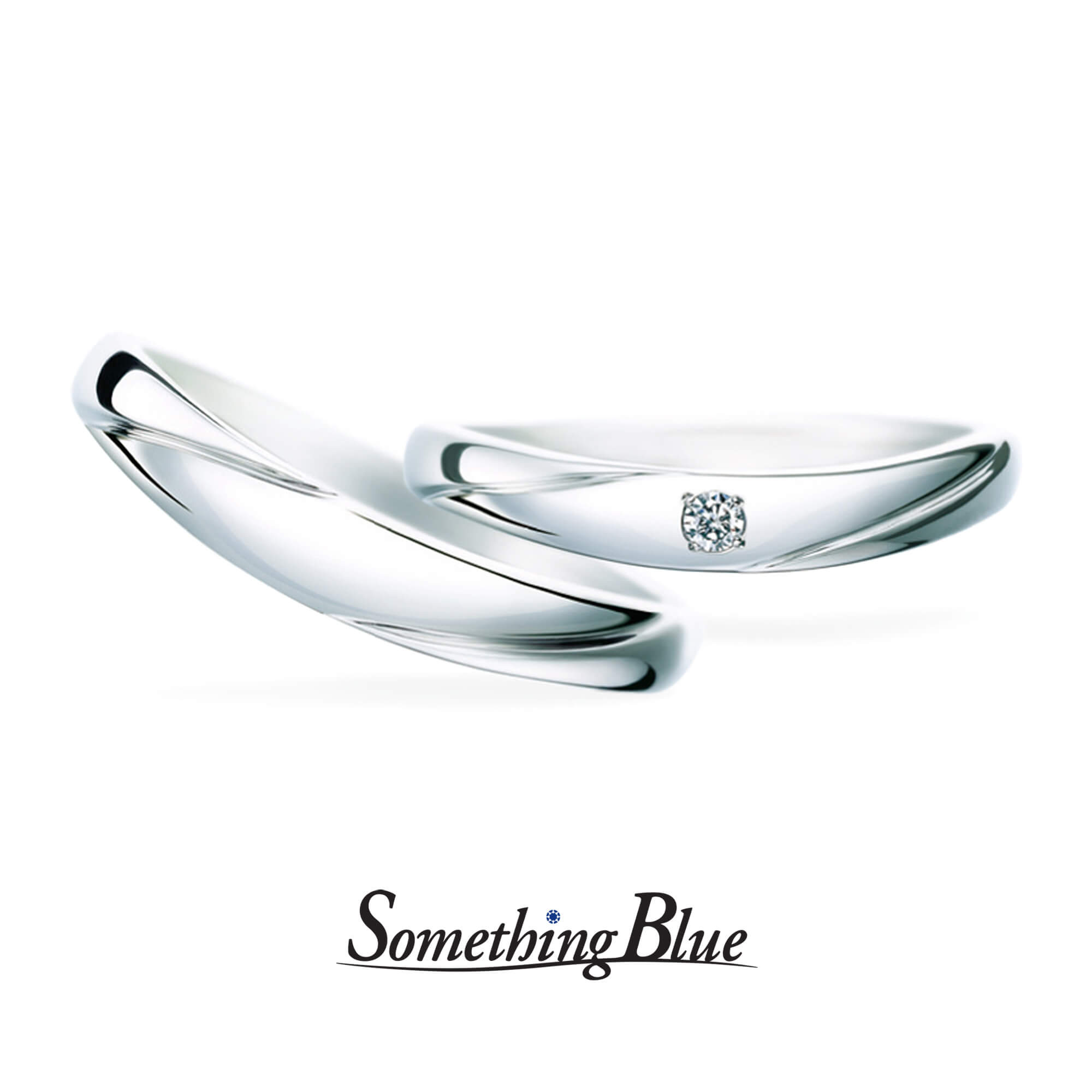 SomethingBlueサムシングブルーの結婚指輪TwinLaneツインレーン