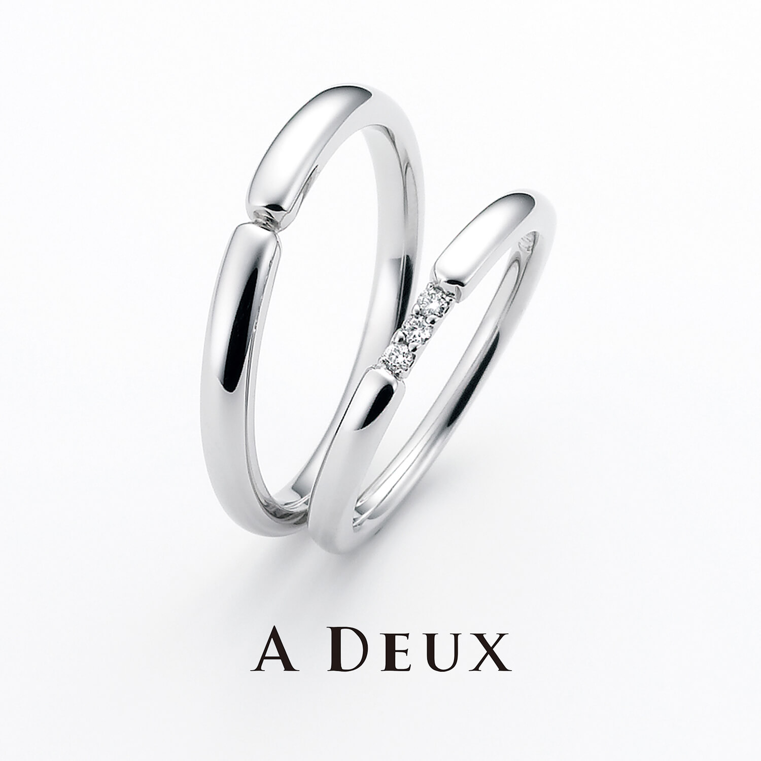 ADEUXアドゥの結婚指輪recontreラコントル