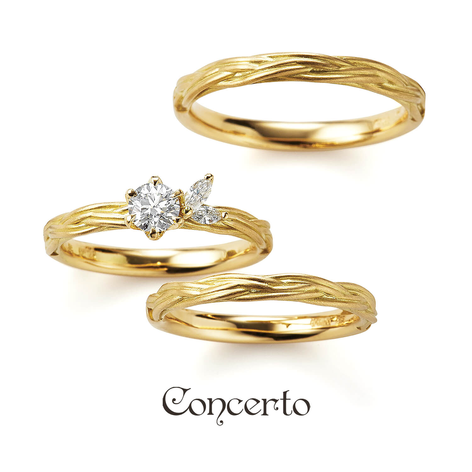 Concertoコンチェルトの婚約指輪と結婚指輪vivoヴィーヴォ