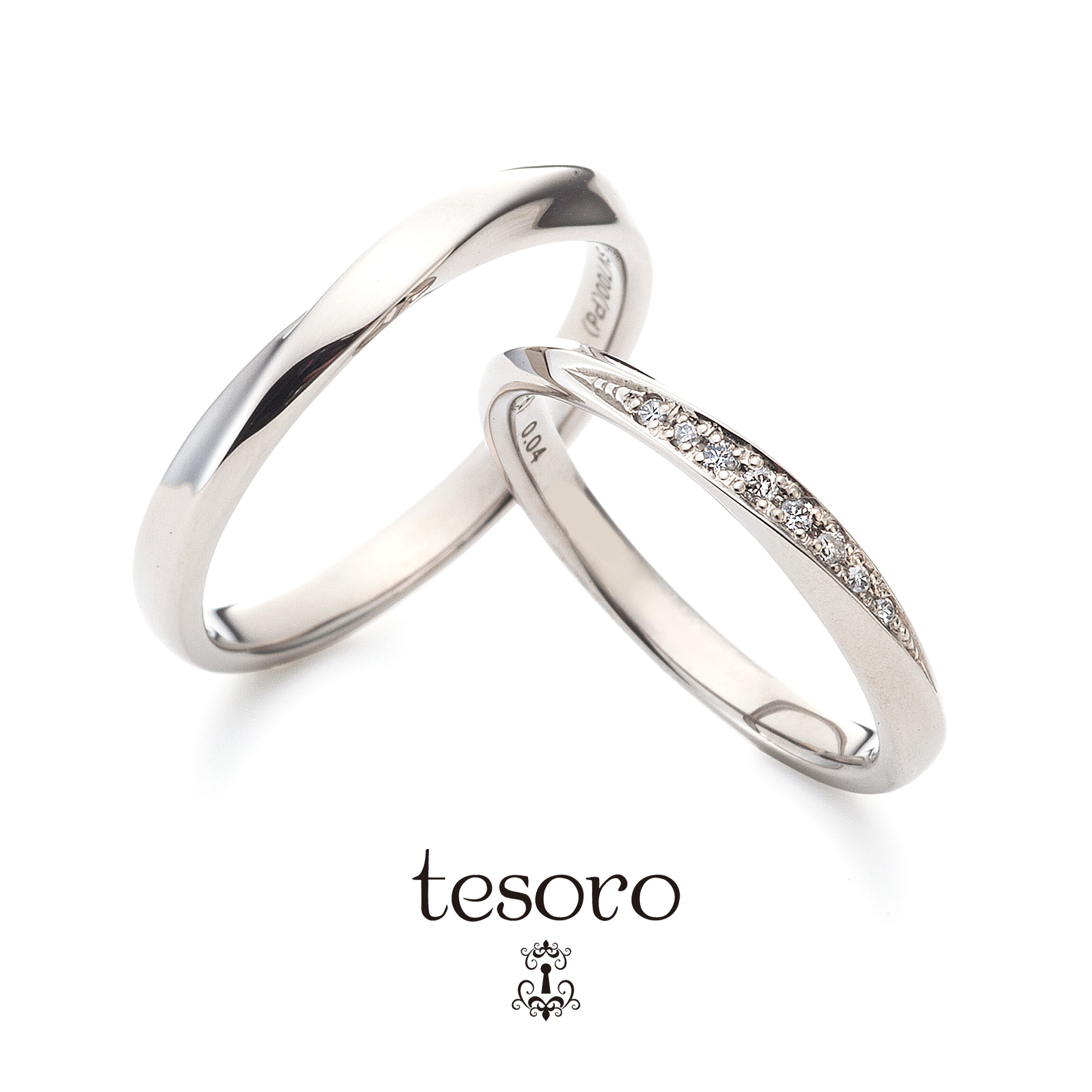 【 結婚指輪 】 TE009D00 / TE010000