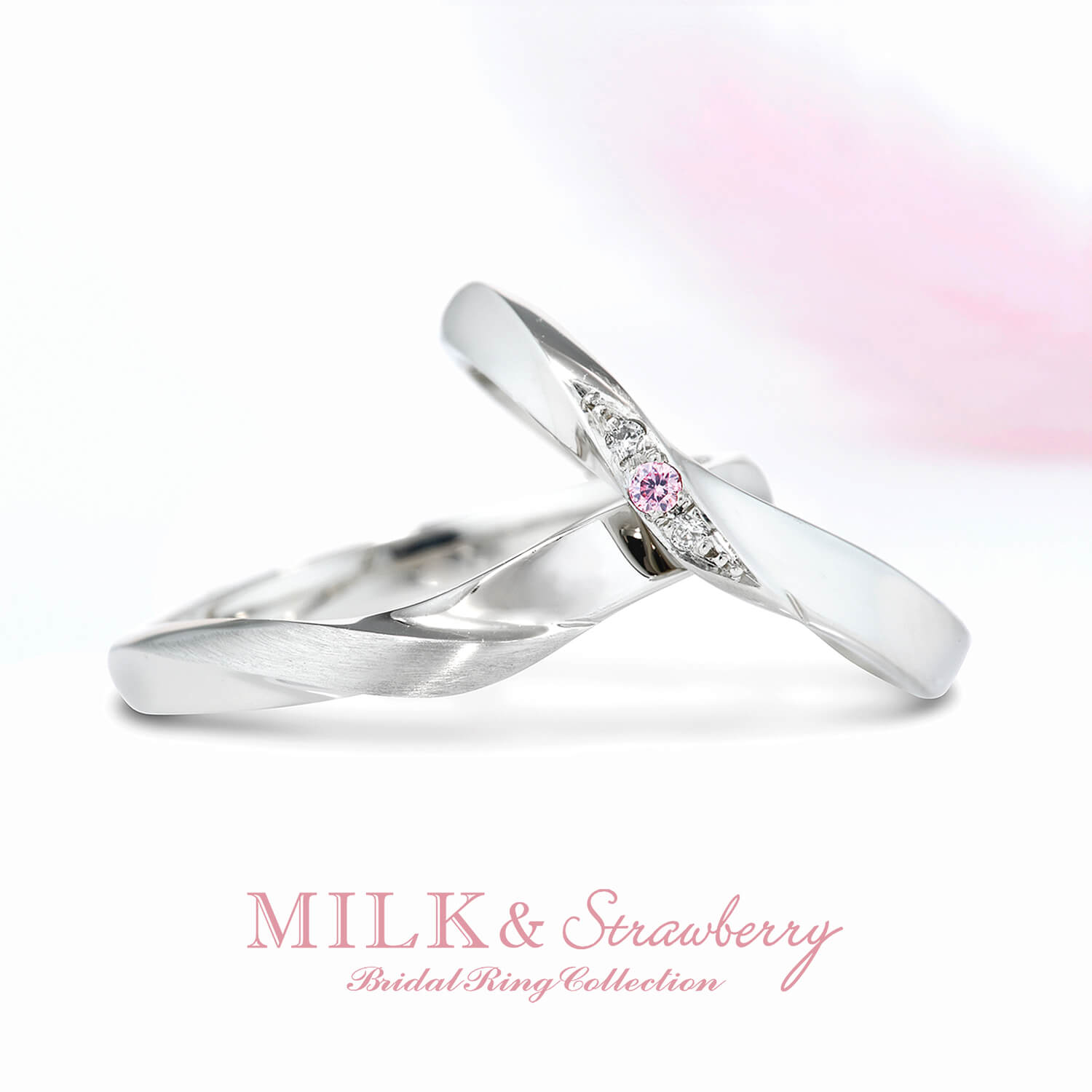 MILK＆Strawberryミルク＆ストロベリーの結婚指輪CHARMERシャルメ