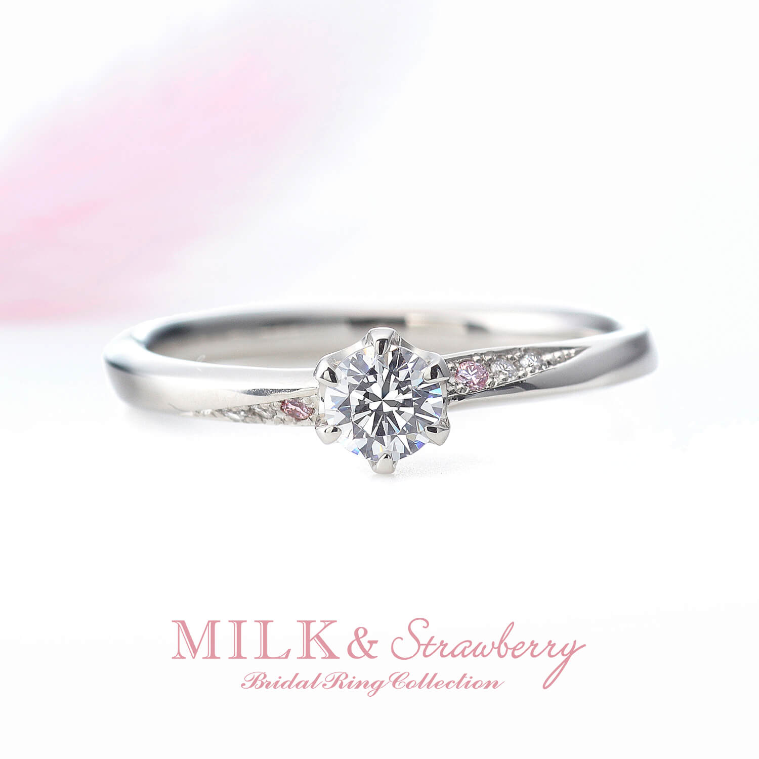 MILK&Strawberryミルク&ストロベリーの婚約指輪ENCHANTERアンシャンテ