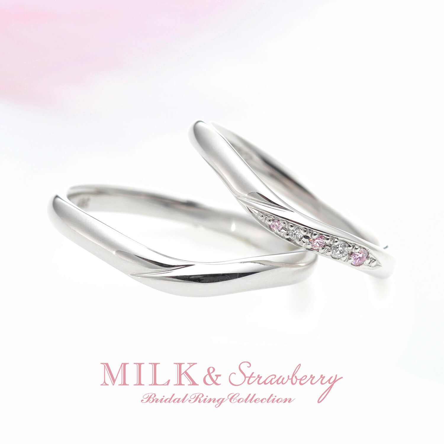 MILK&Strawberryミルク&ストロベリーの結婚指輪INTERLUDEインタールード